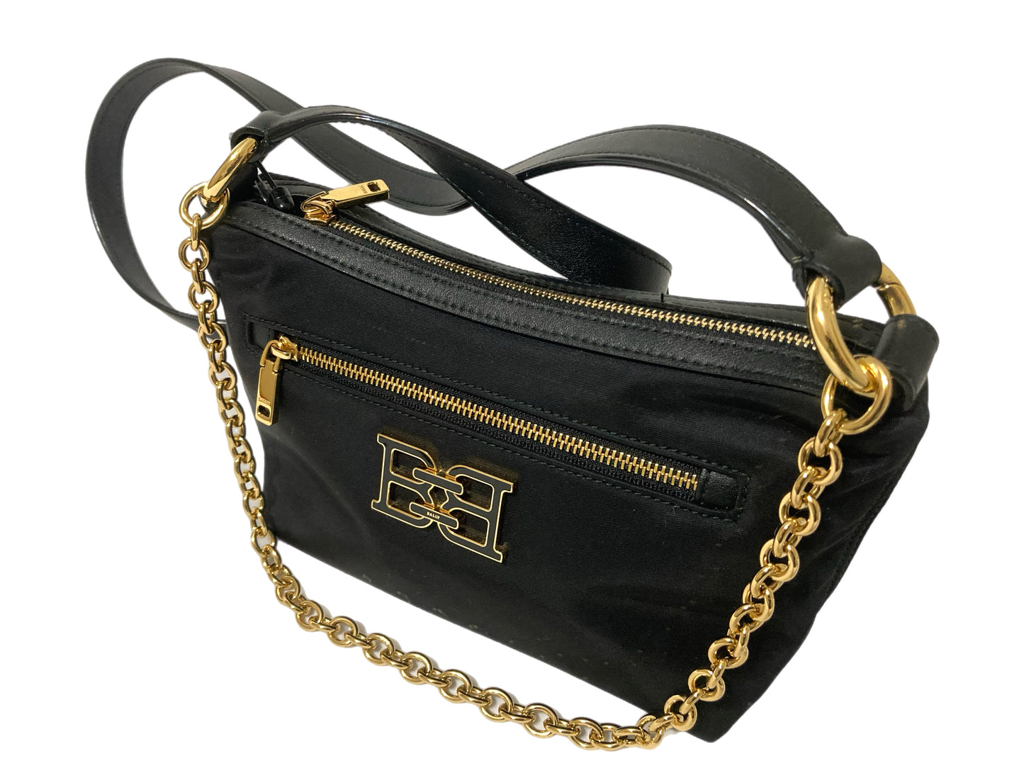 BALLY Nylon Crossbody Black