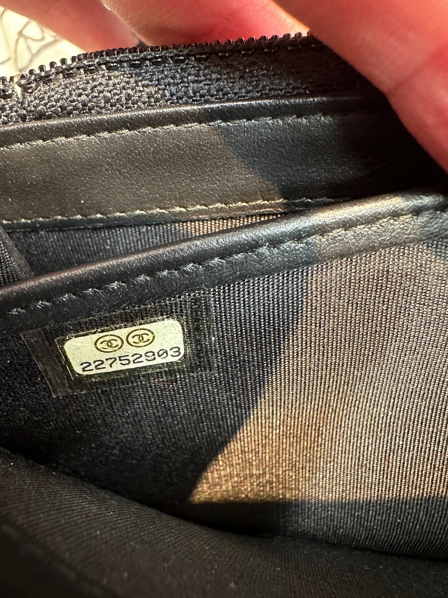 Chanel continental wallet