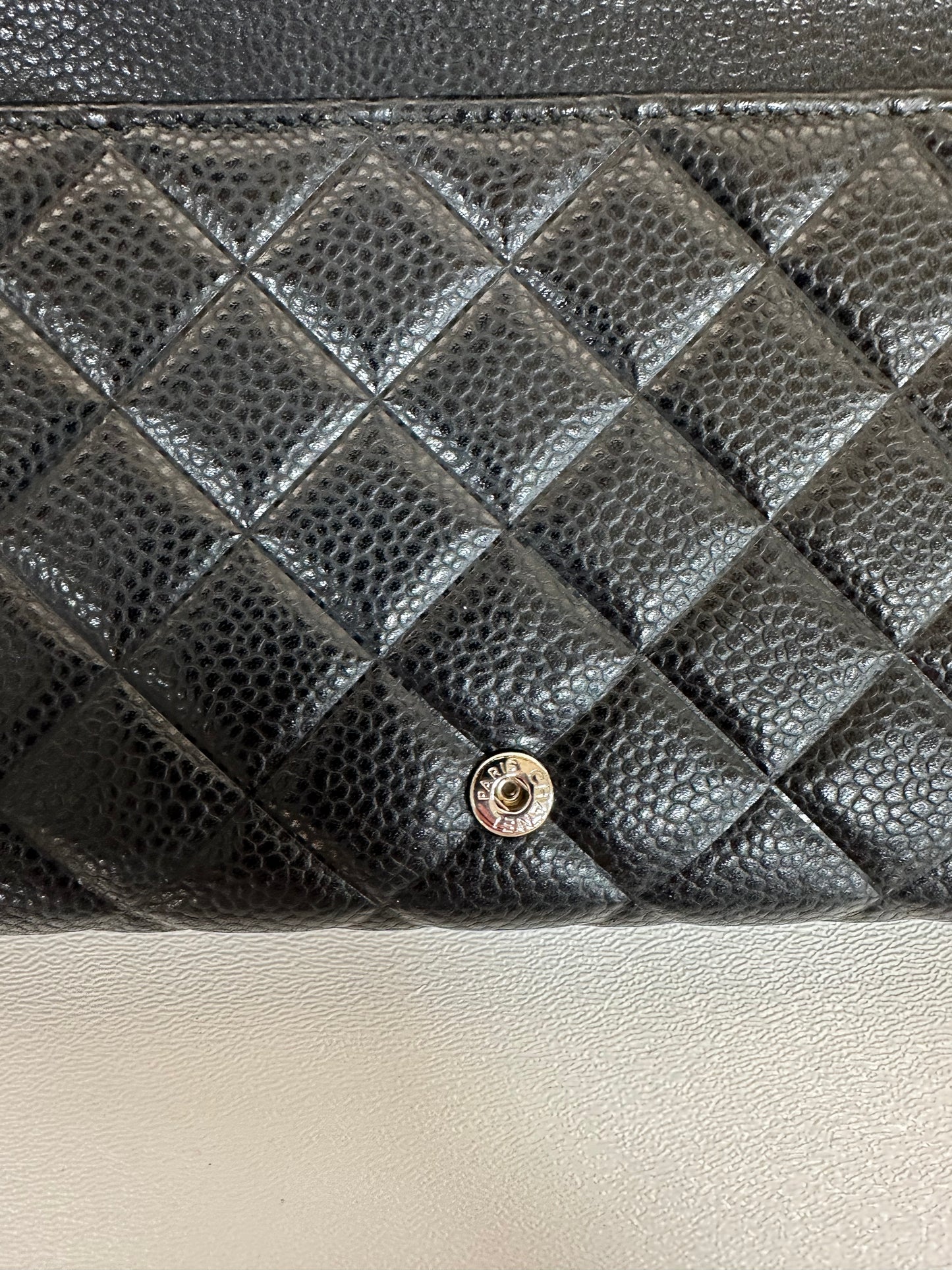 Chanel continental wallet