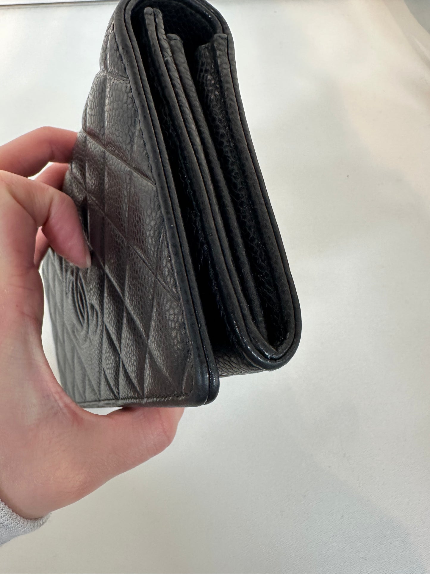 Chanel continental wallet