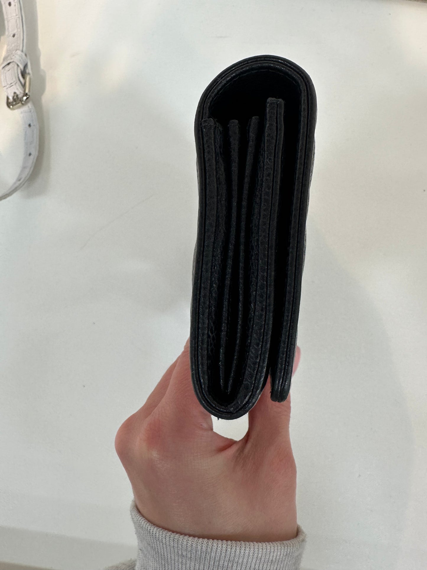 Chanel continental wallet