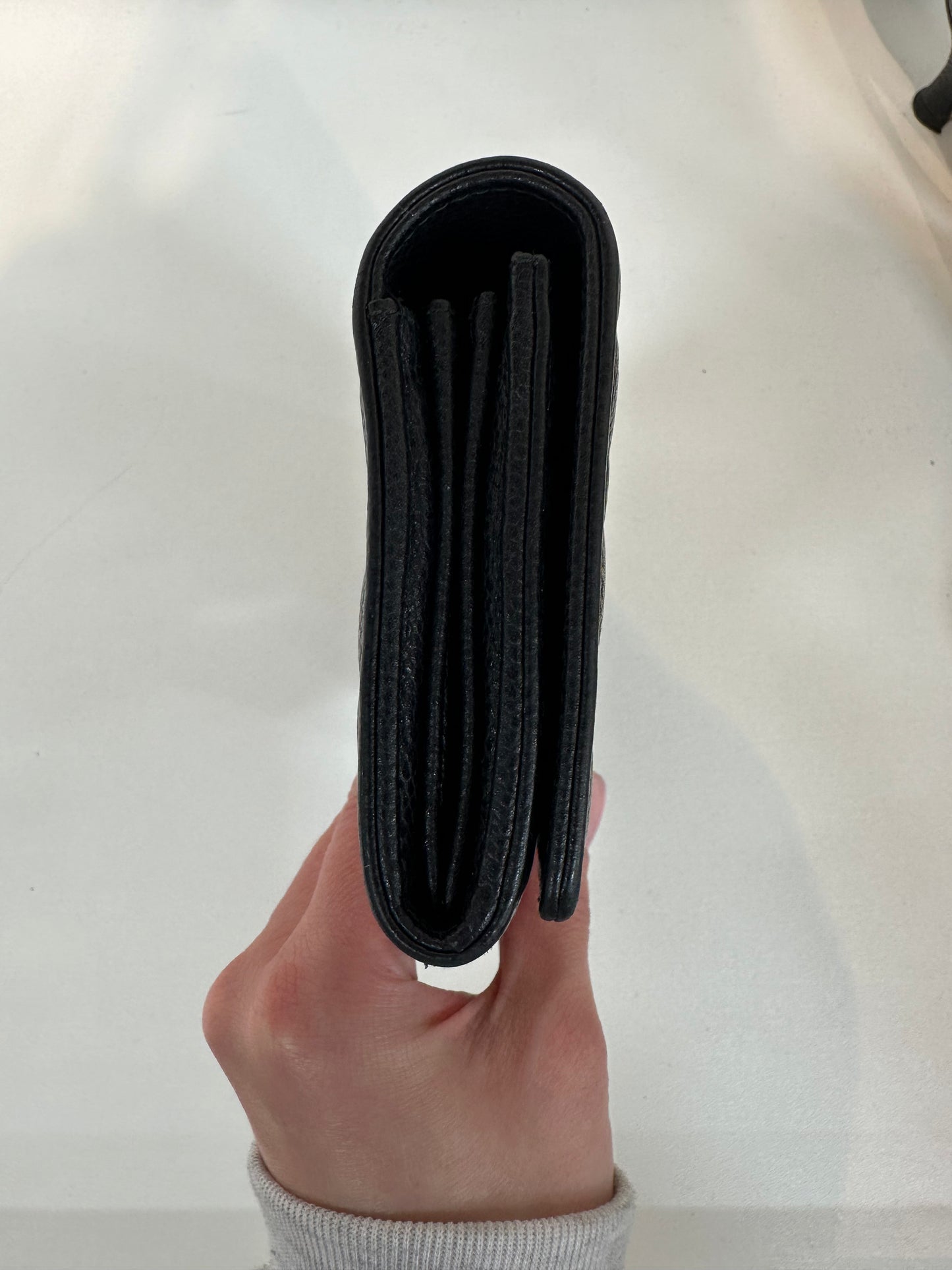 Chanel continental wallet