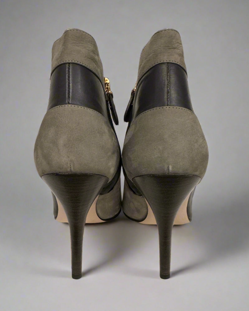 FERRAGAMO Suede and Leather Bootie