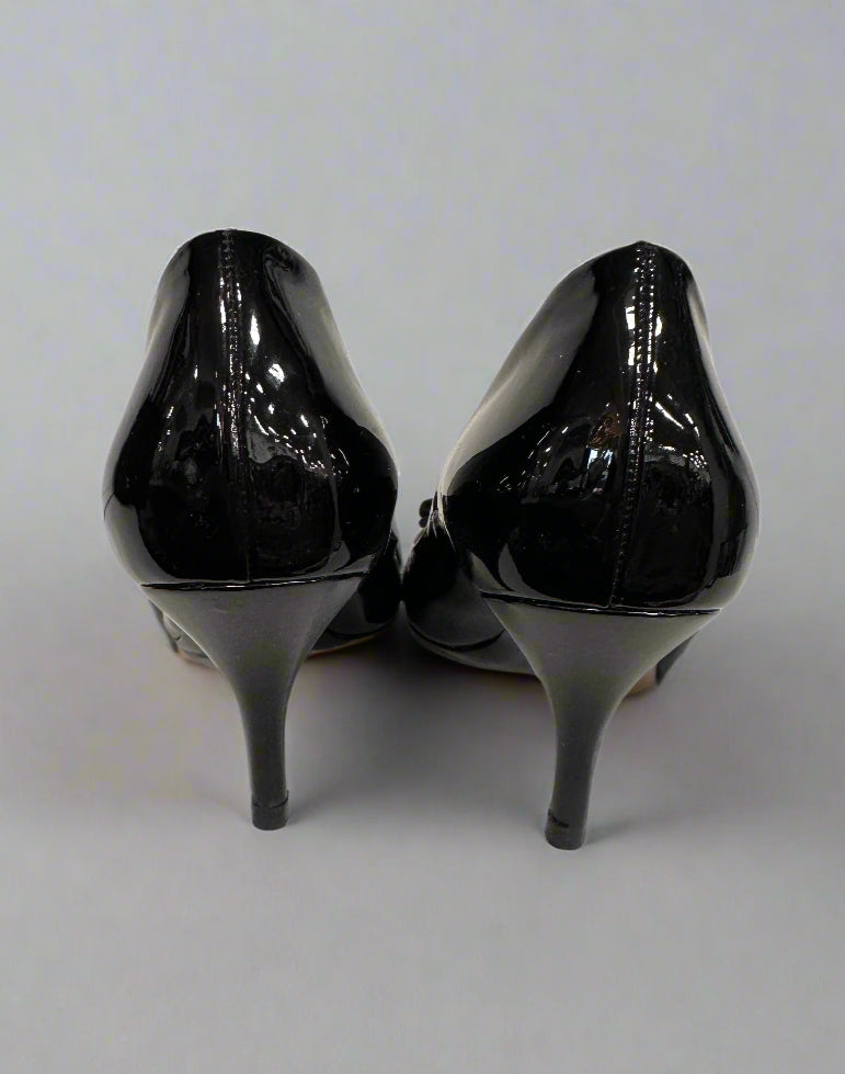 FERRAGAMO Peep Toe Pump
