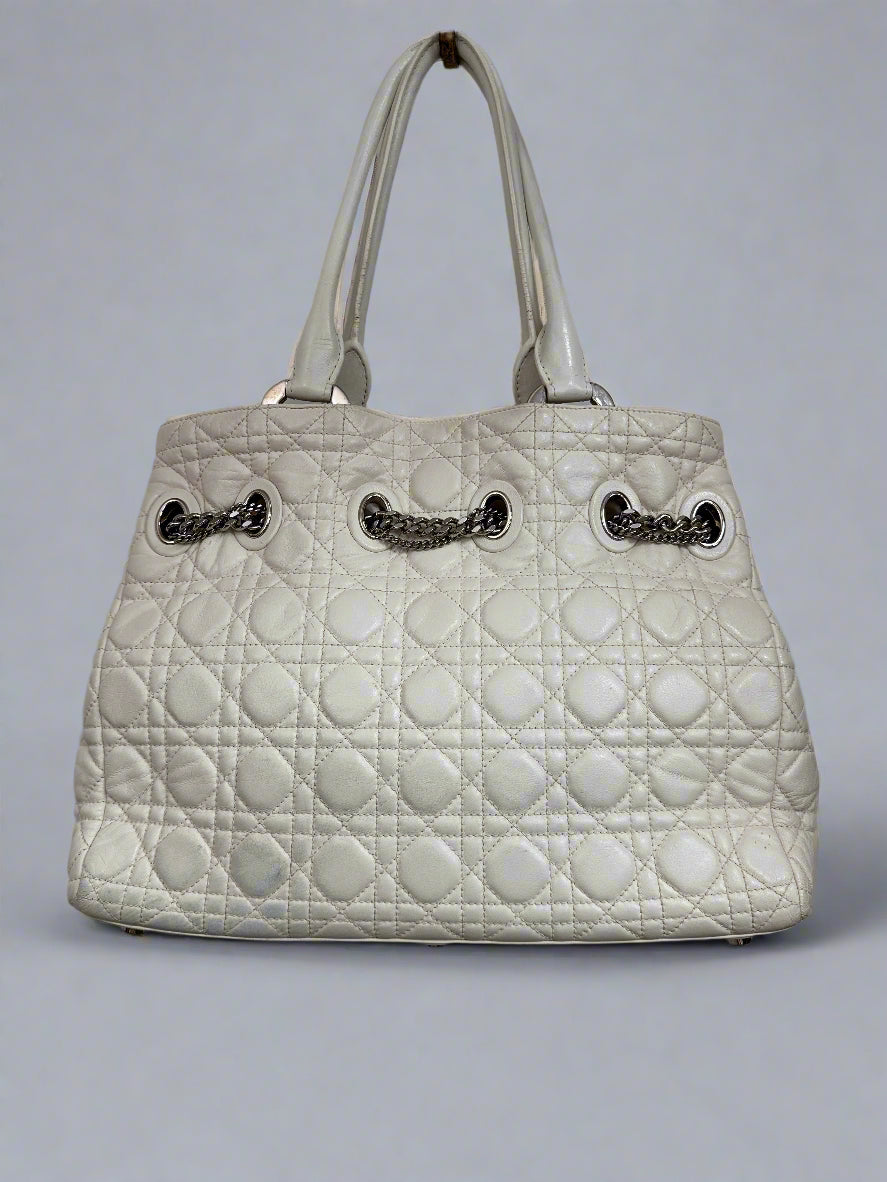 CHRISTIAN DIOR Cannage Quilted Handbag