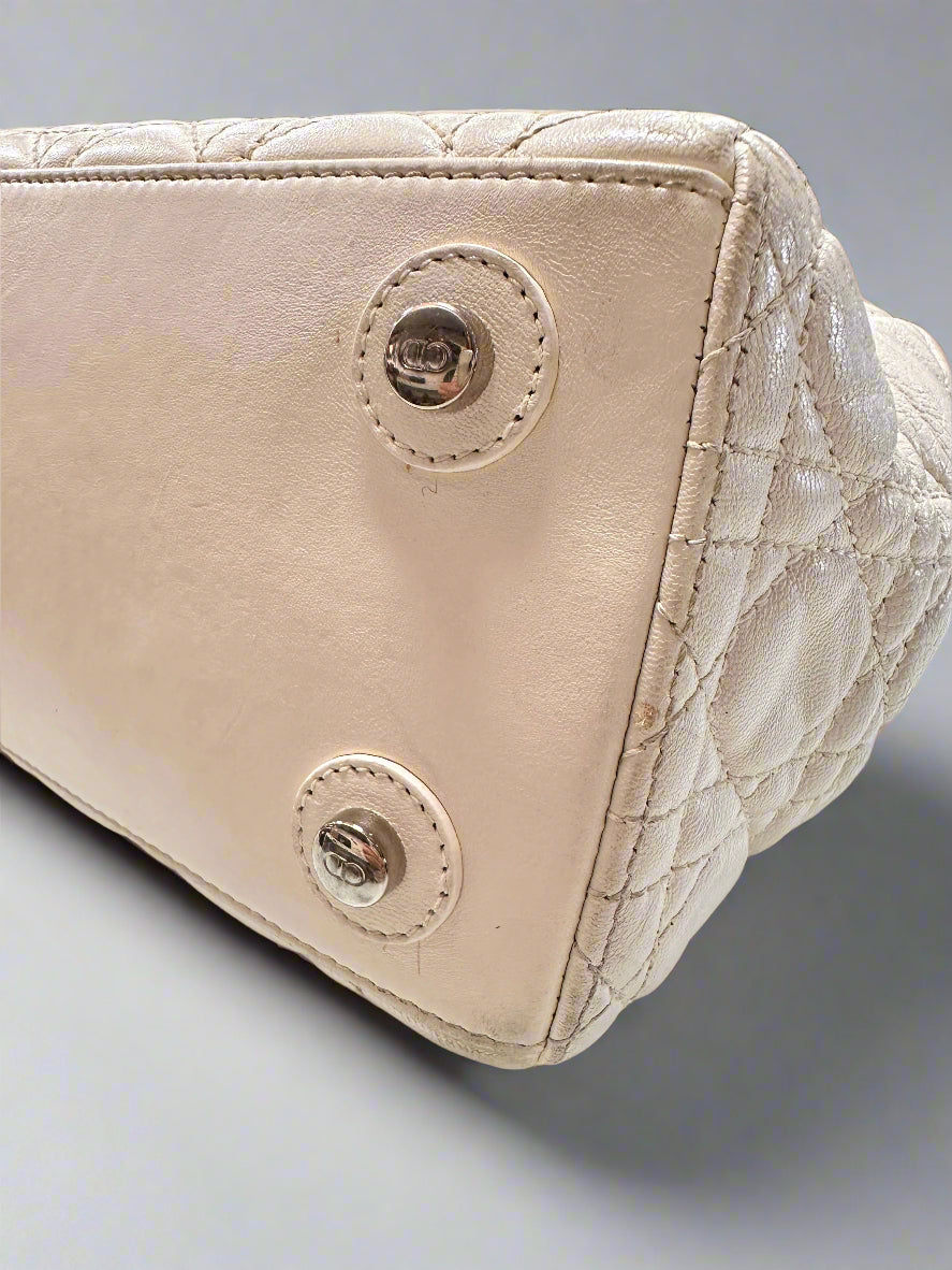 CHRISTIAN DIOR Cannage Quilted Handbag