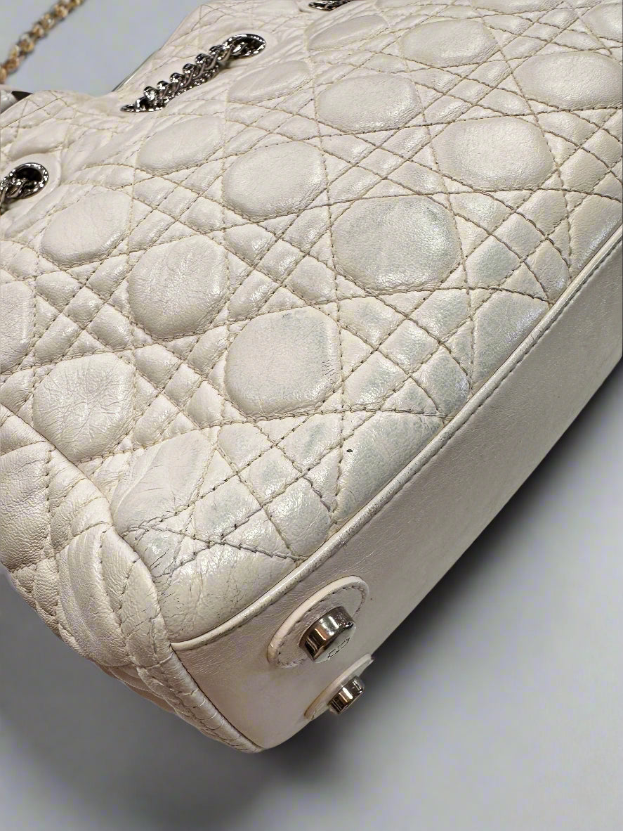 CHRISTIAN DIOR Cannage Quilted Handbag