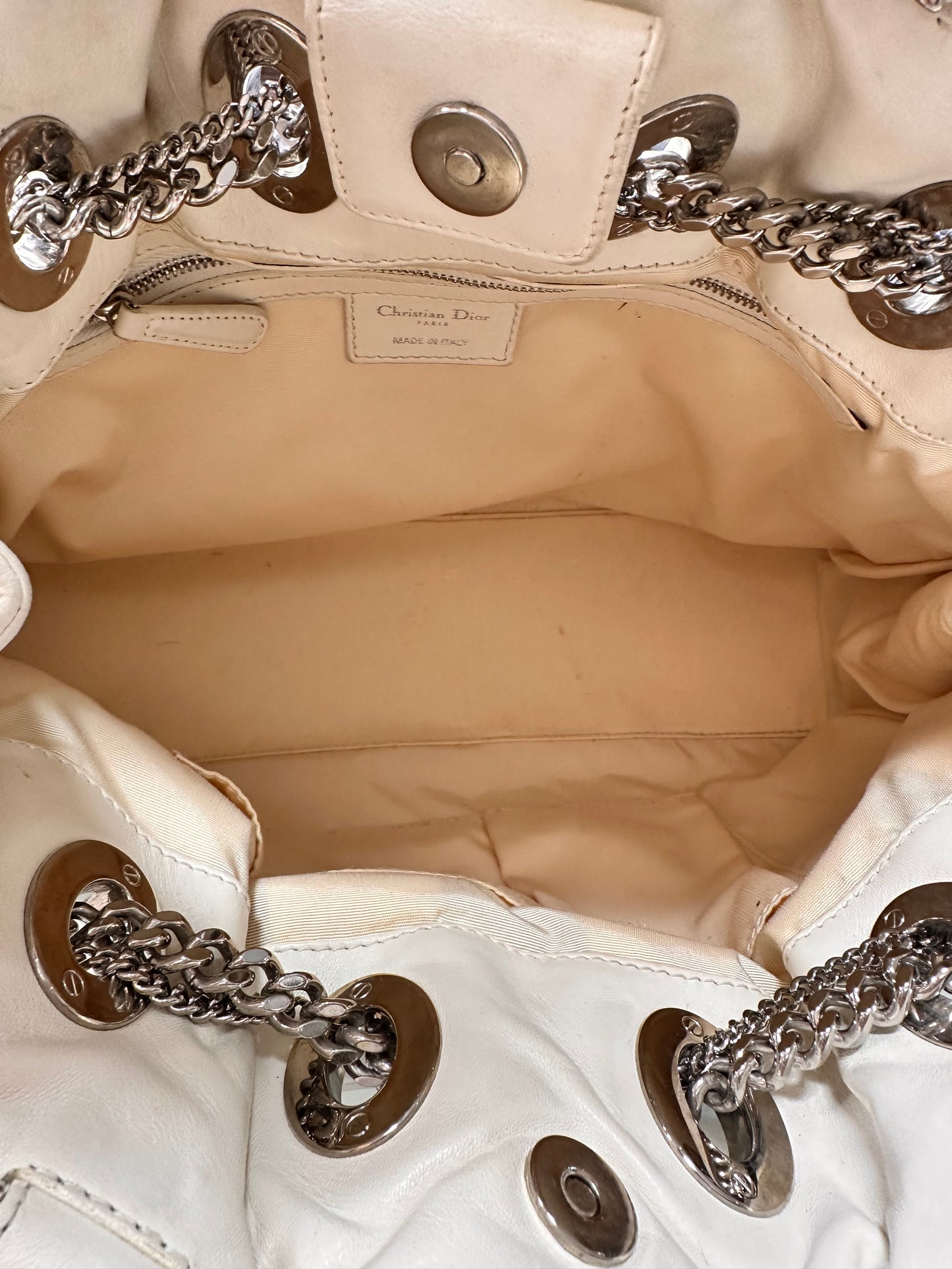 CHRISTIAN DIOR Cannage Quilted Handbag