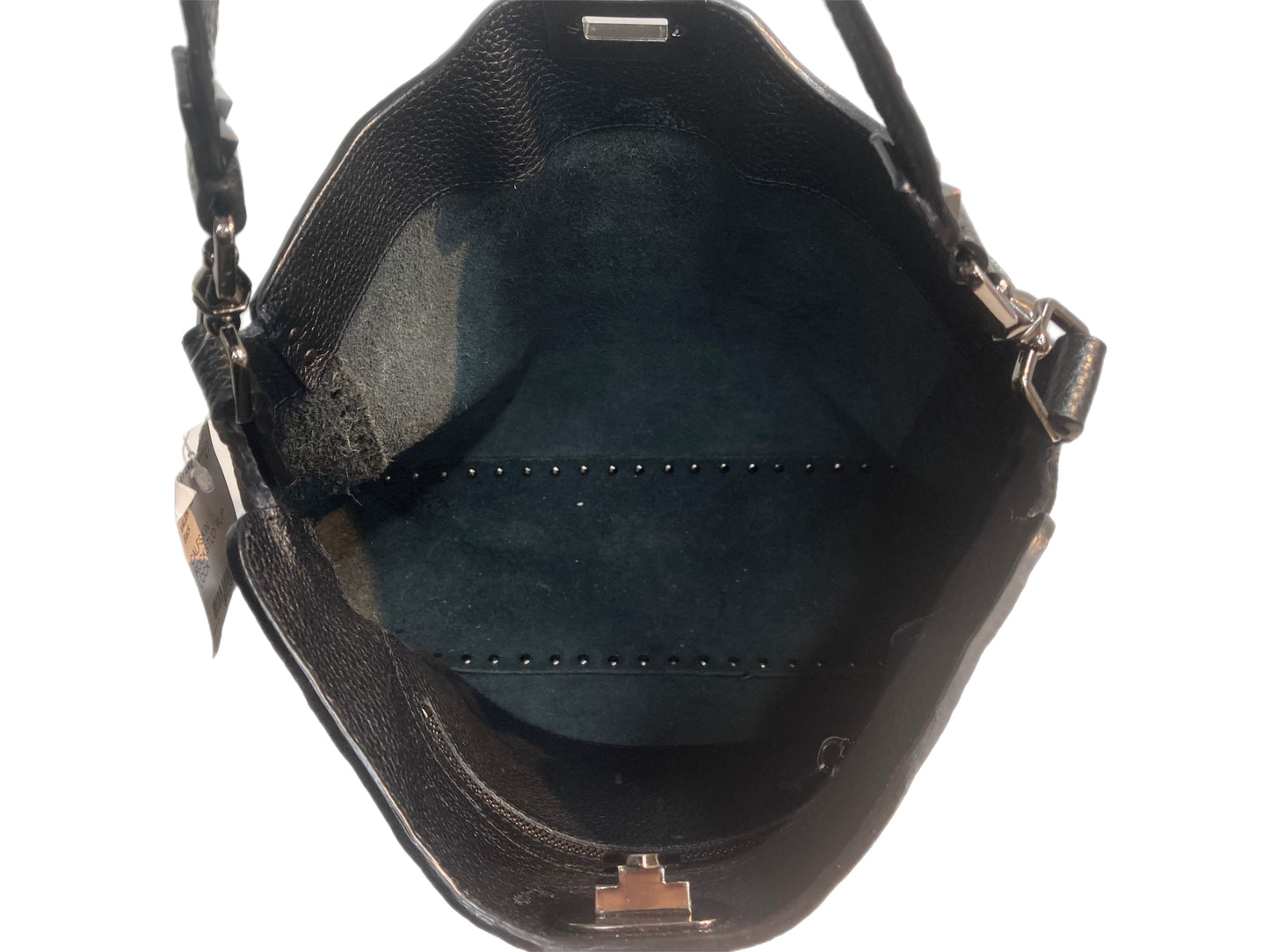 VALENTINO Leather Rockstud Tote Black