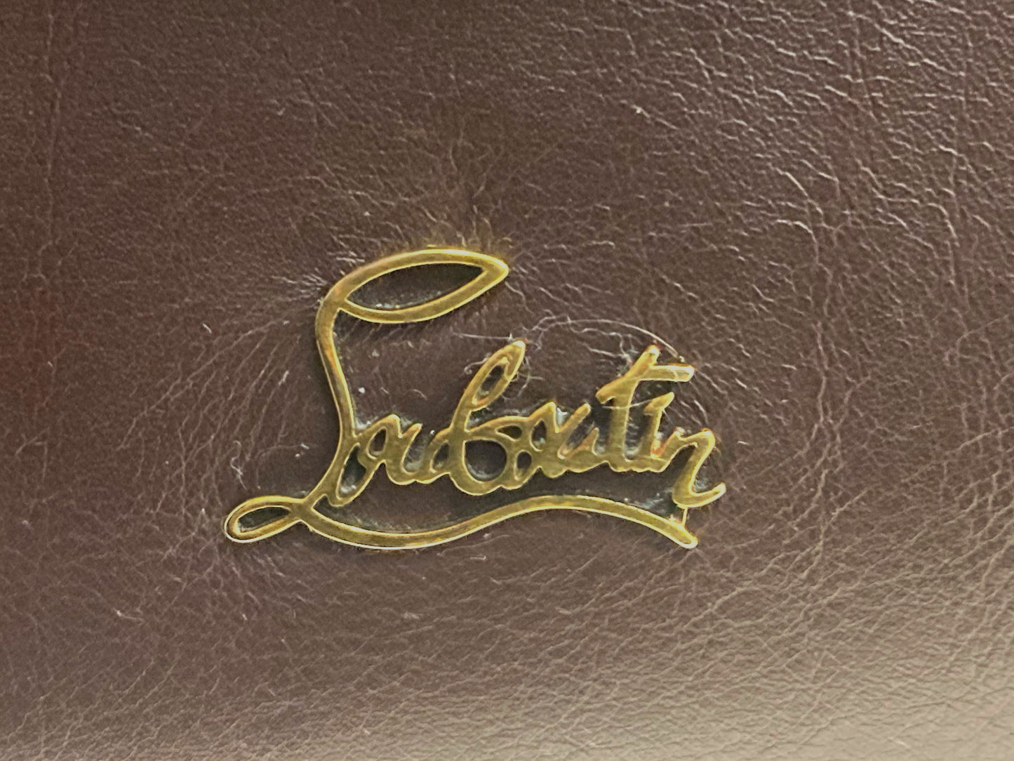 CHRISTIAN LOUBOUTIN Leather Buckle Tote Multi-Color