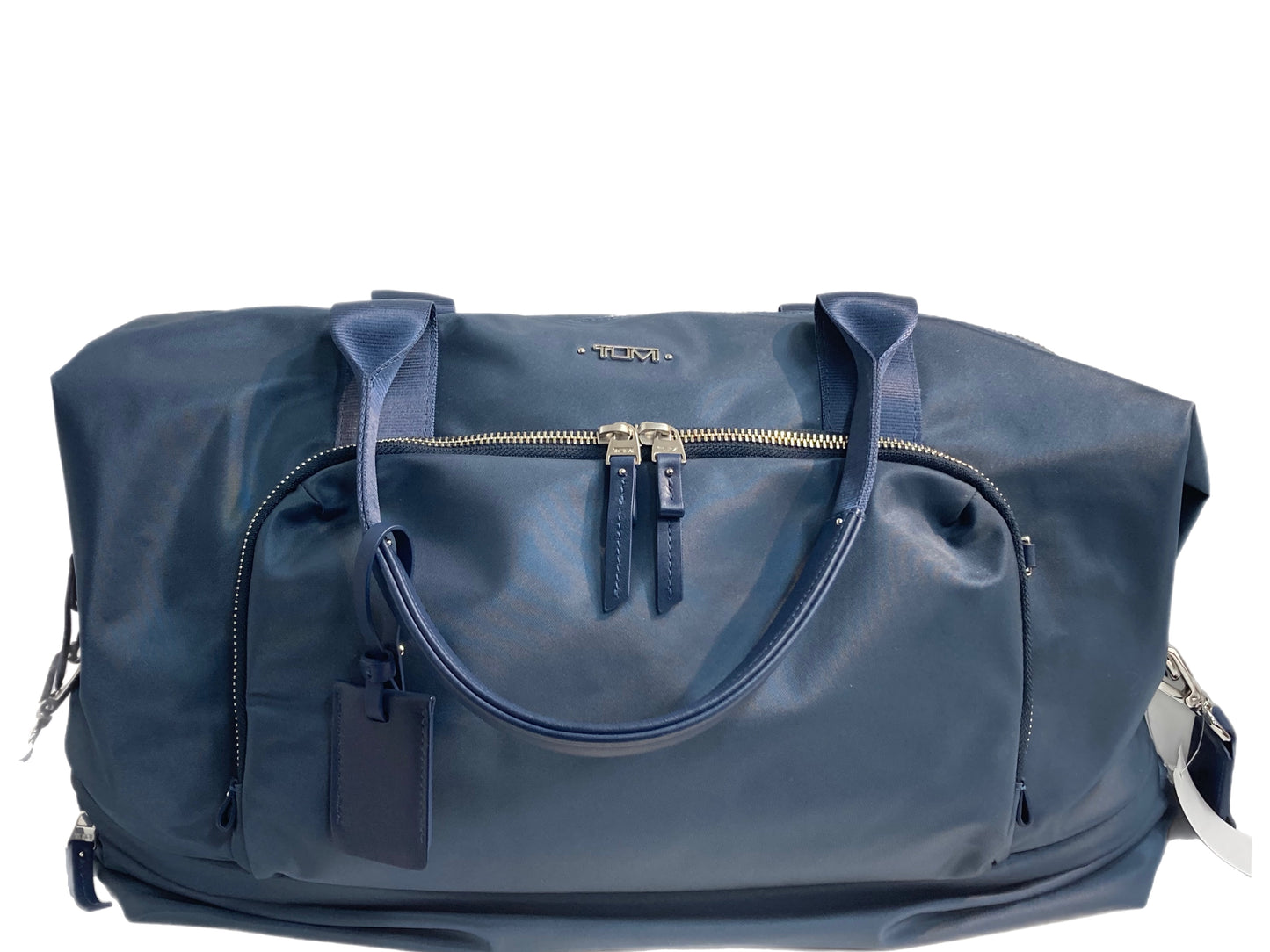 TUMI Nylon Weekender Travel Bag Blue