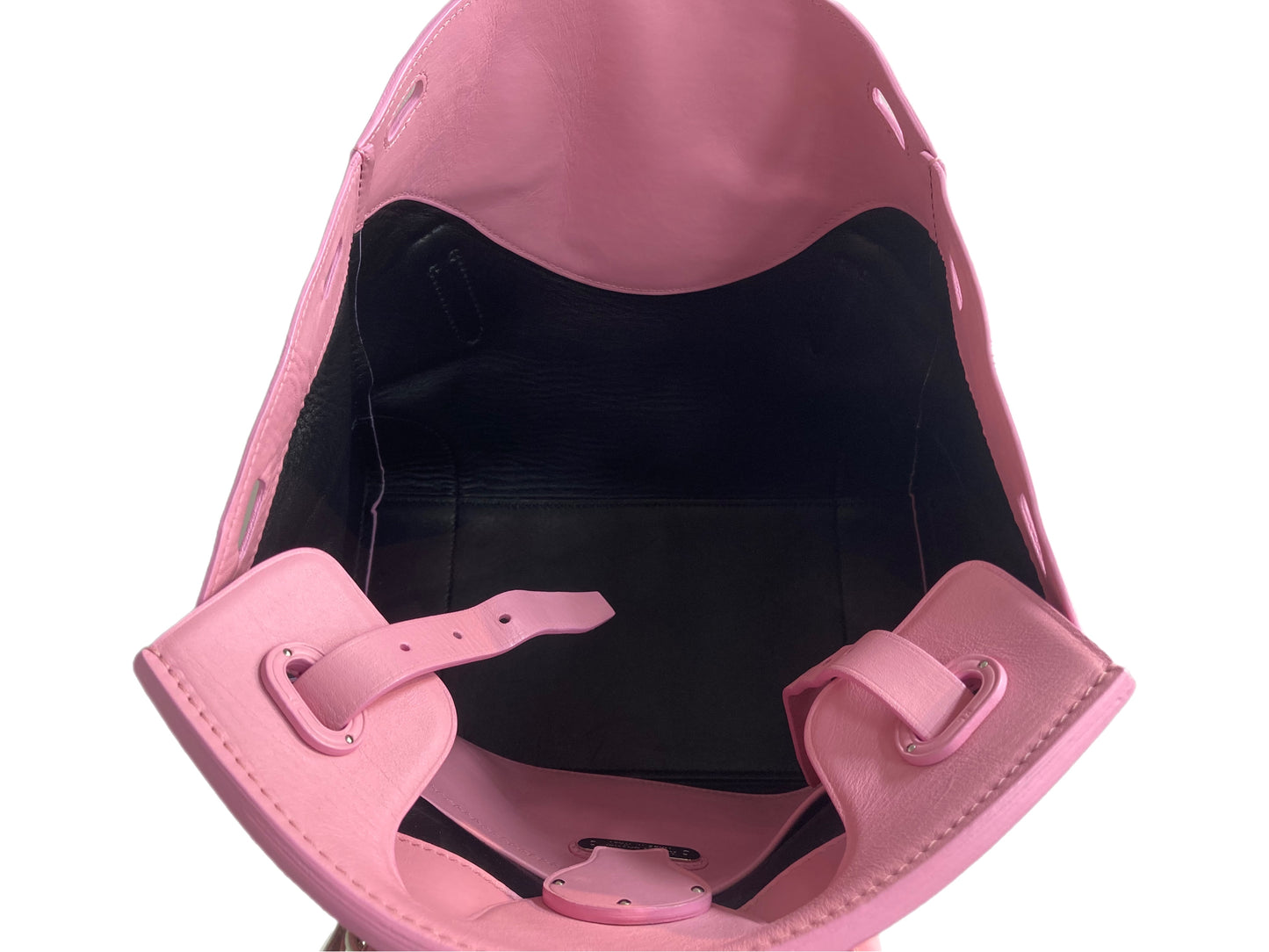 RALPH LAUREN Leather Ricky Bag Pink
