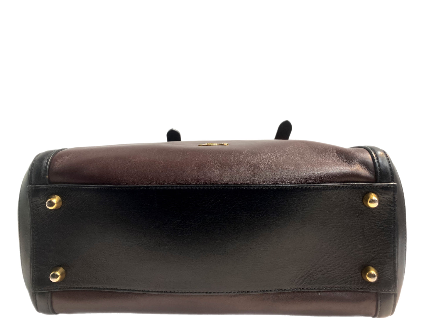 CHRISTIAN LOUBOUTIN Leather Buckle Tote Multi-Color