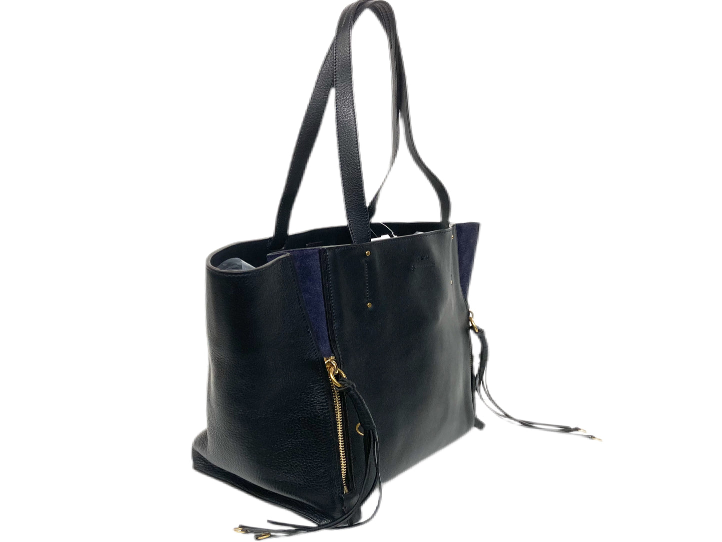 CHLOE Medium Calfskin Leather Milo Tote