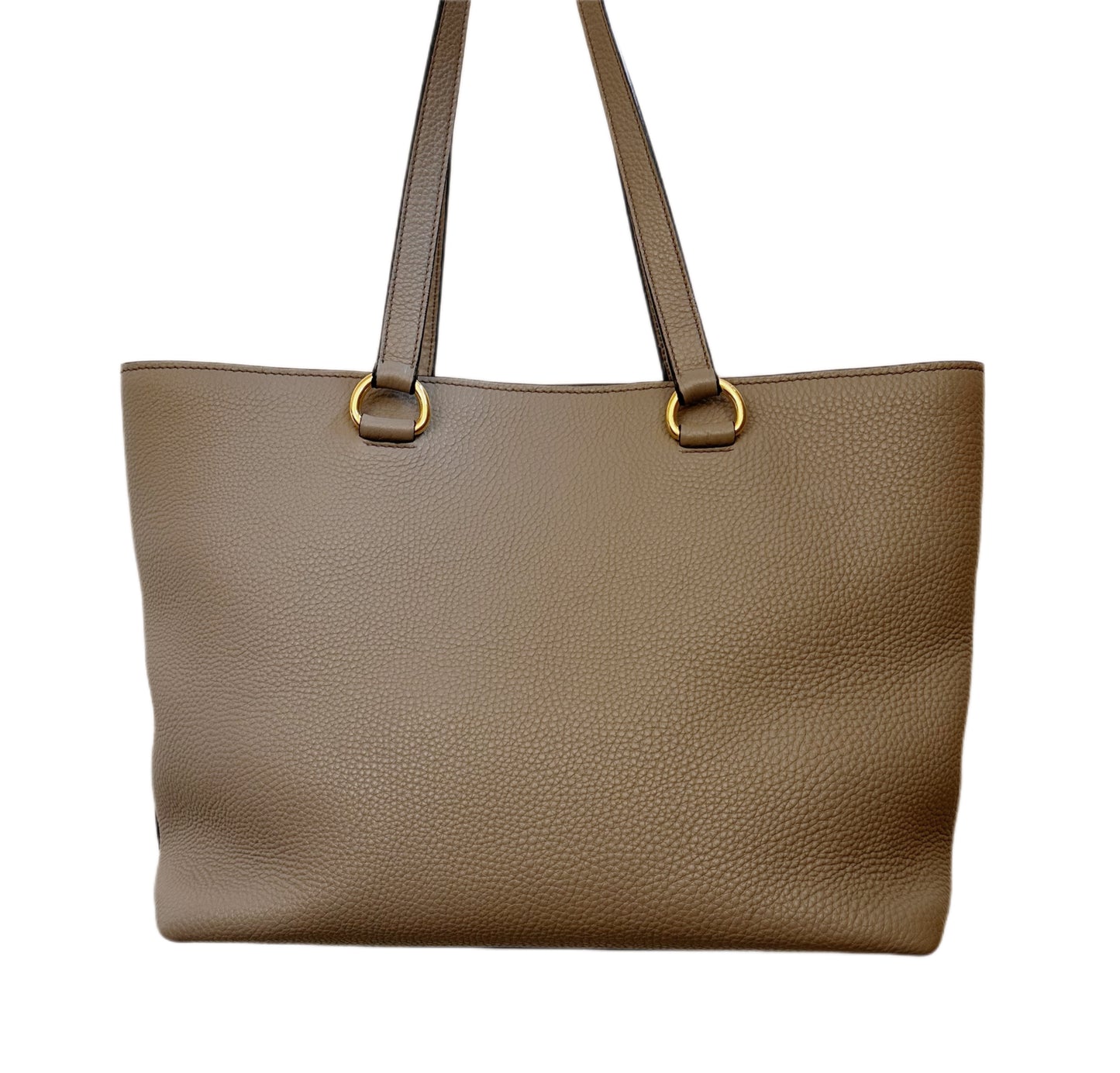 PRADA Phenix Vitello Tote Taupe