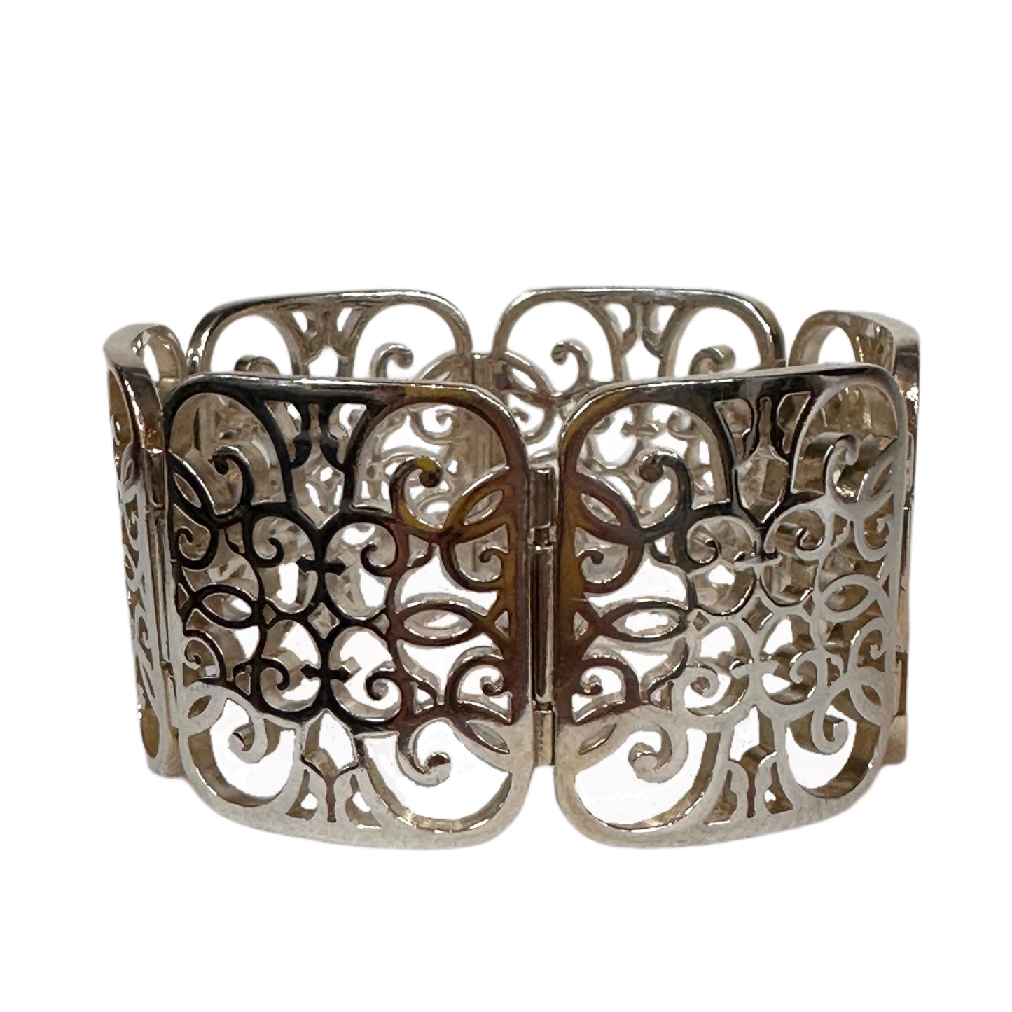 TIFFANY & CO. Sterling Silver Filigree Bangle Bracelet