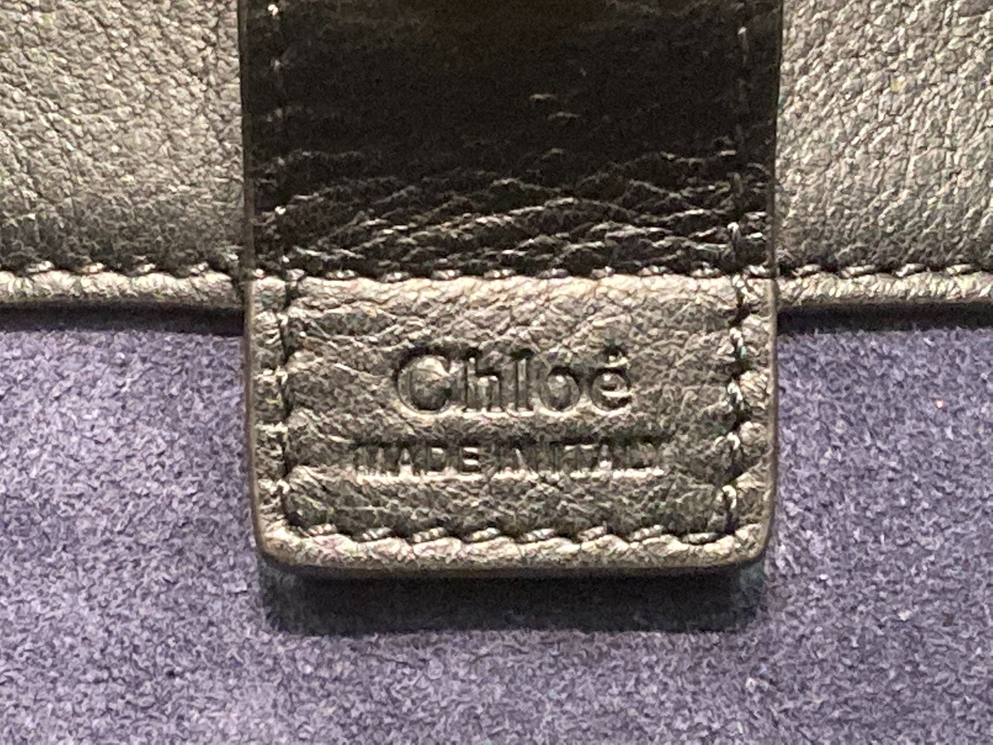 CHLOE Medium Calfskin Leather Milo Tote