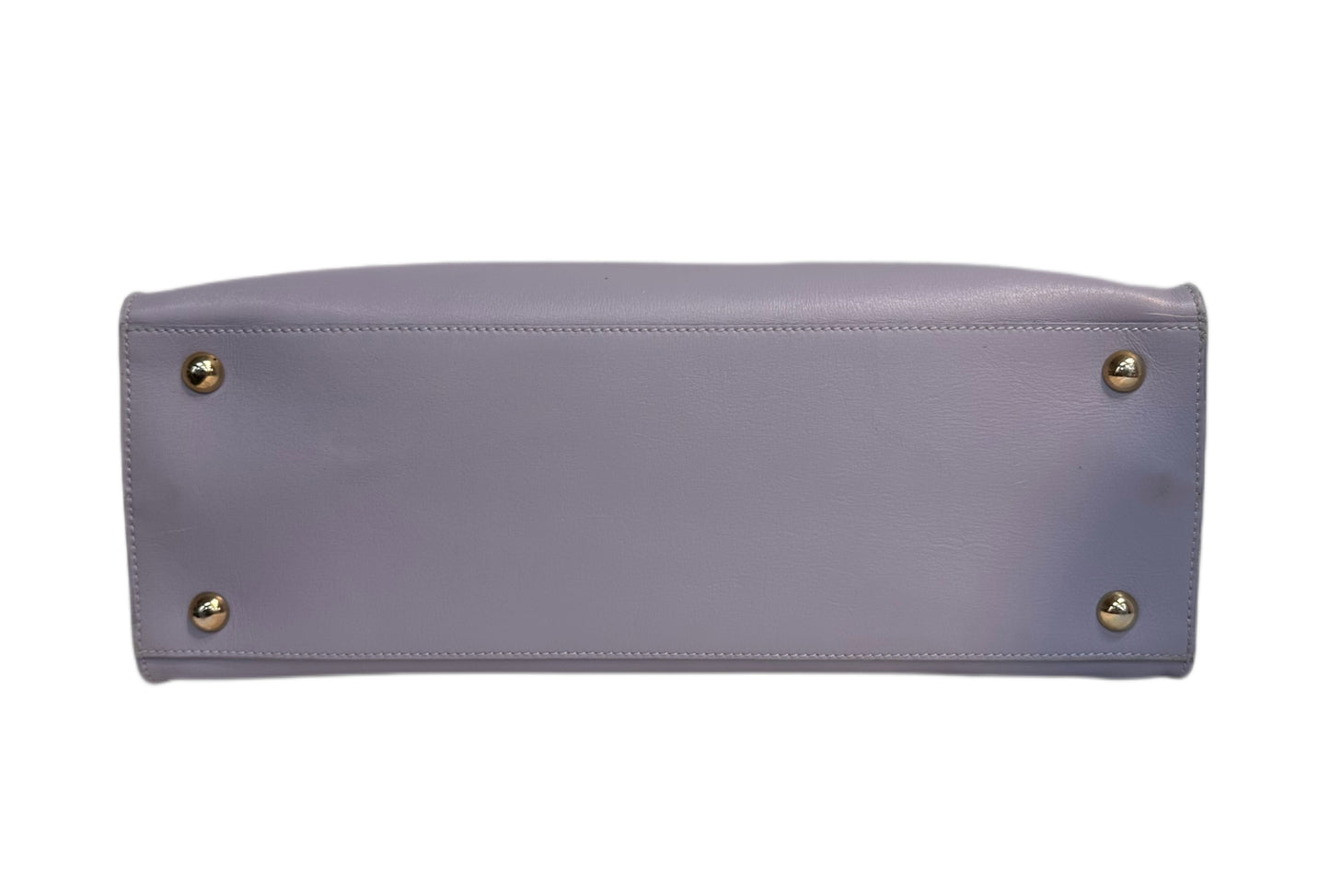 SALVATORE FERRAGAMO Lilac Gancini Buckle Bag