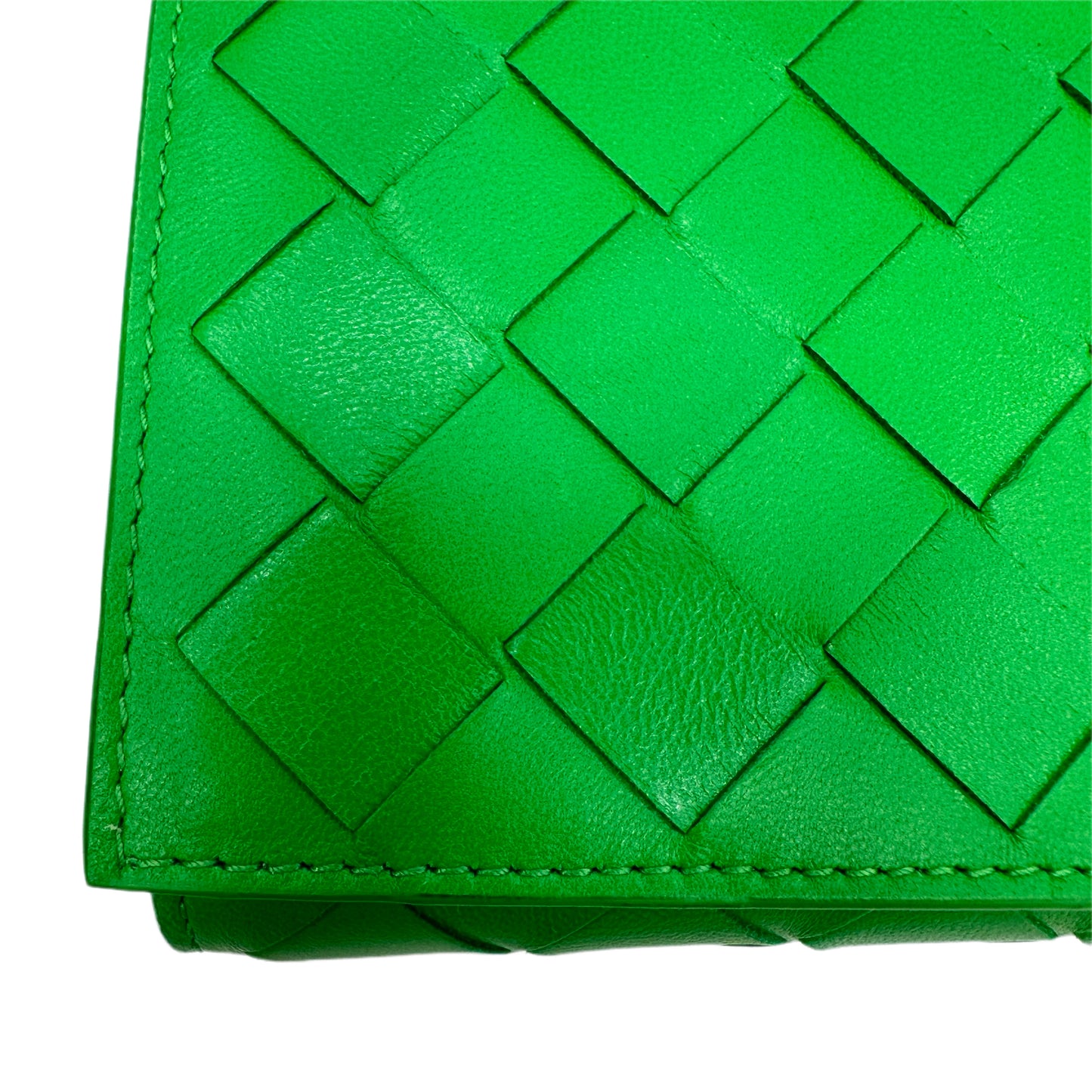 BOTTEGA VENETA Long Flap Intrecciato Wallet