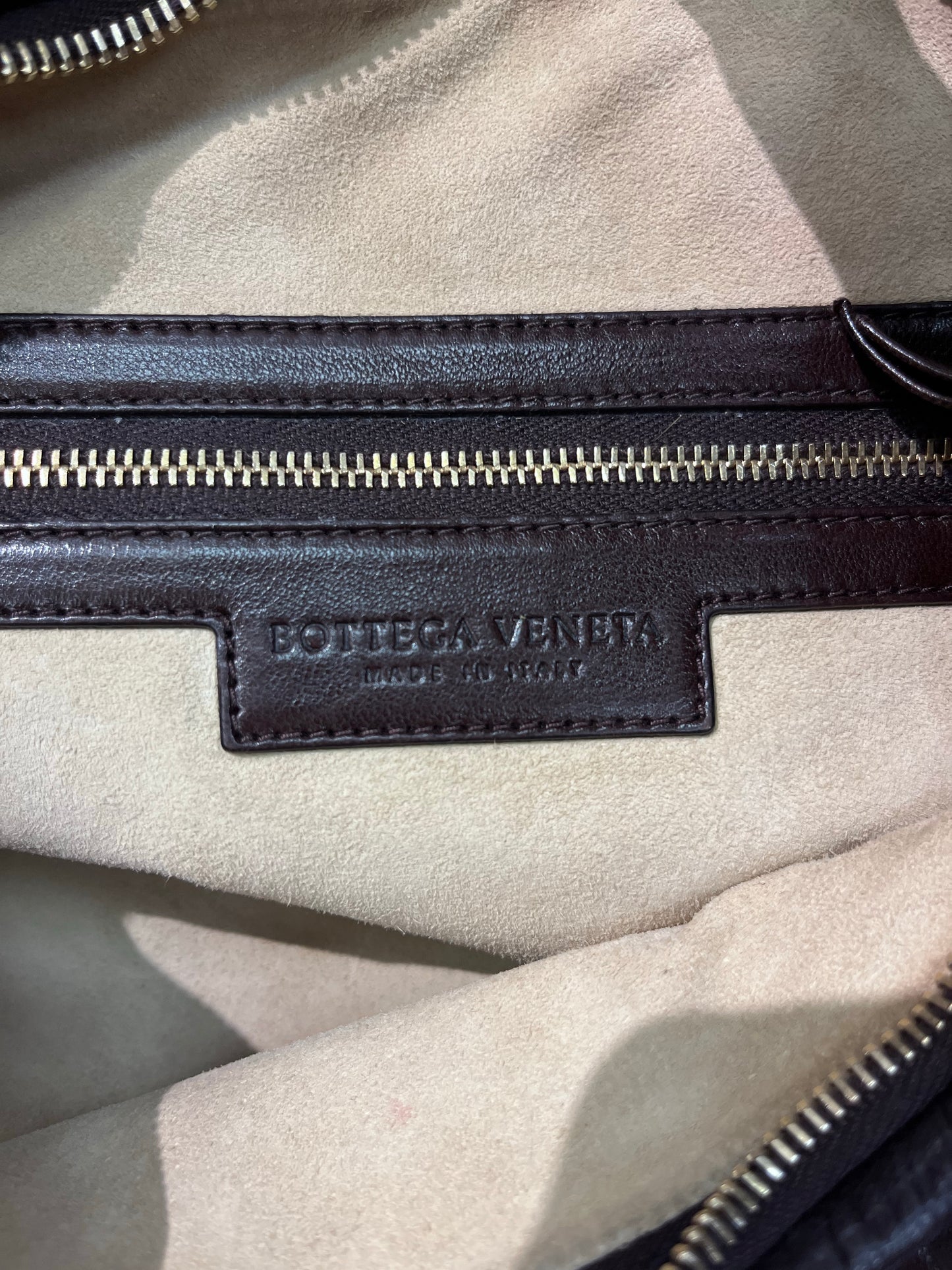 BOTTEGA VENETA Brown Intrecciato Medium Hobo