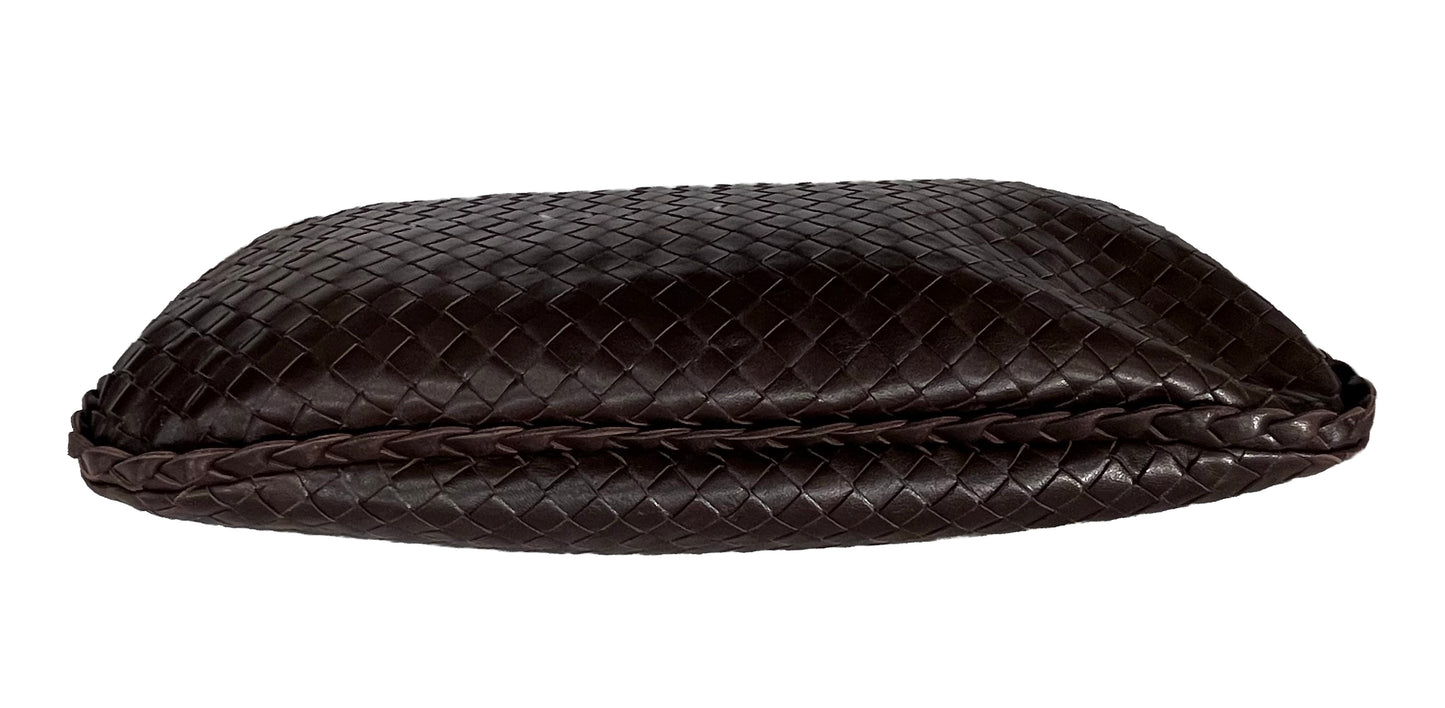 BOTTEGA VENETA Brown Intrecciato Medium Hobo
