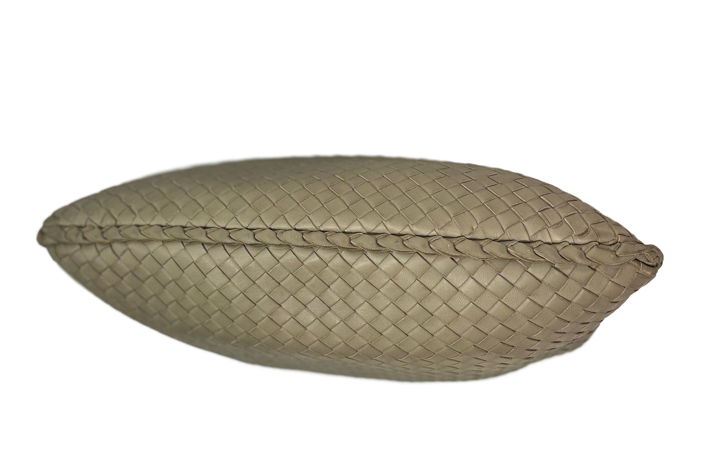 BOTTEGA VENETA Napa Intrecciato Medium Veneta Hobo Taupe