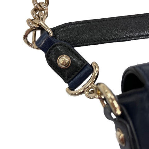 CHANEL Elaphe Double Chevron Flap Bag Medium