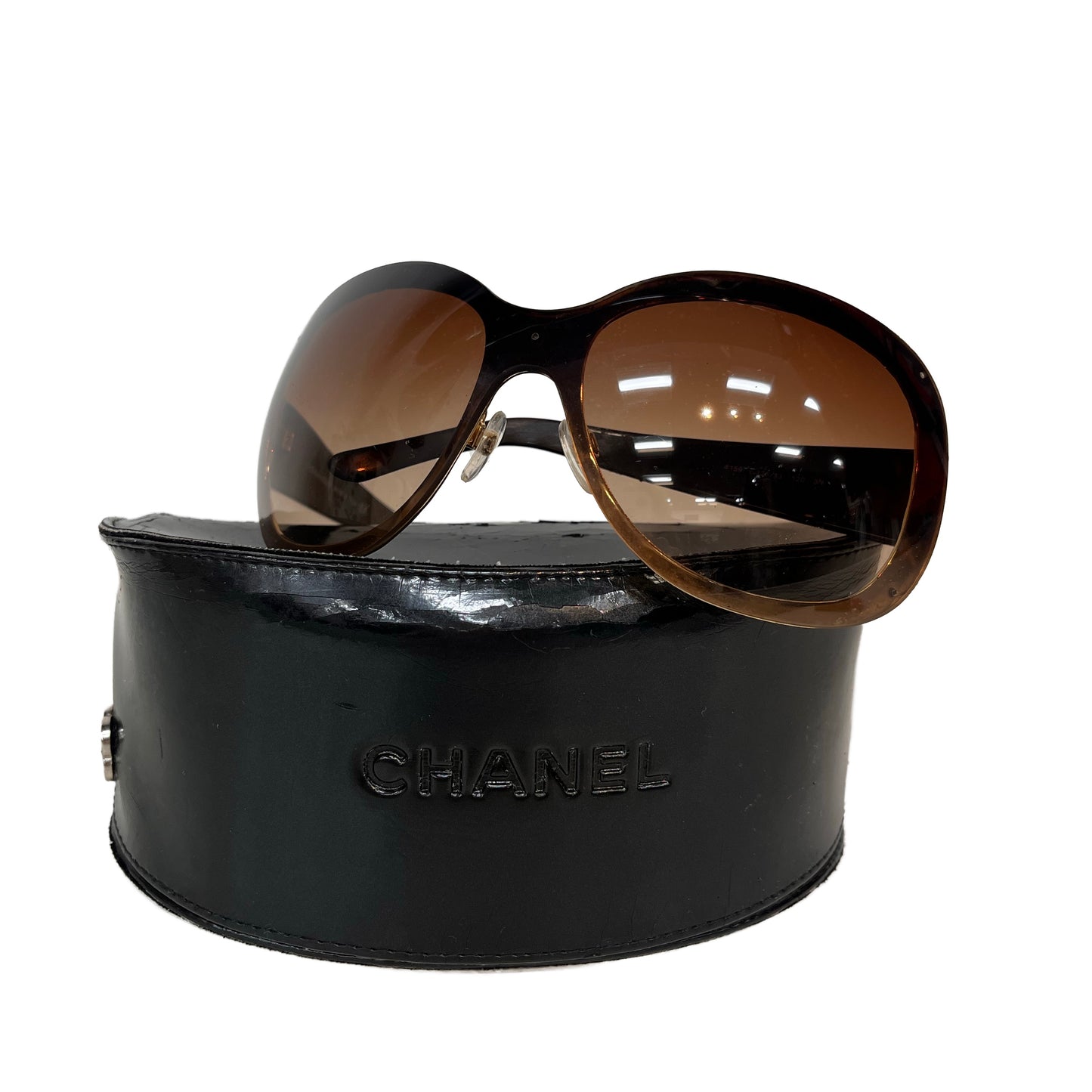 CHANEL Wrap Style Sunglasses