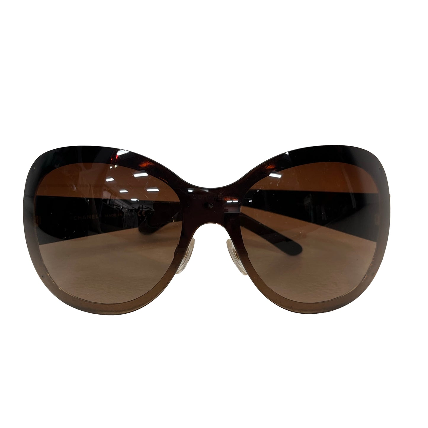 CHANEL Wrap Style Sunglasses