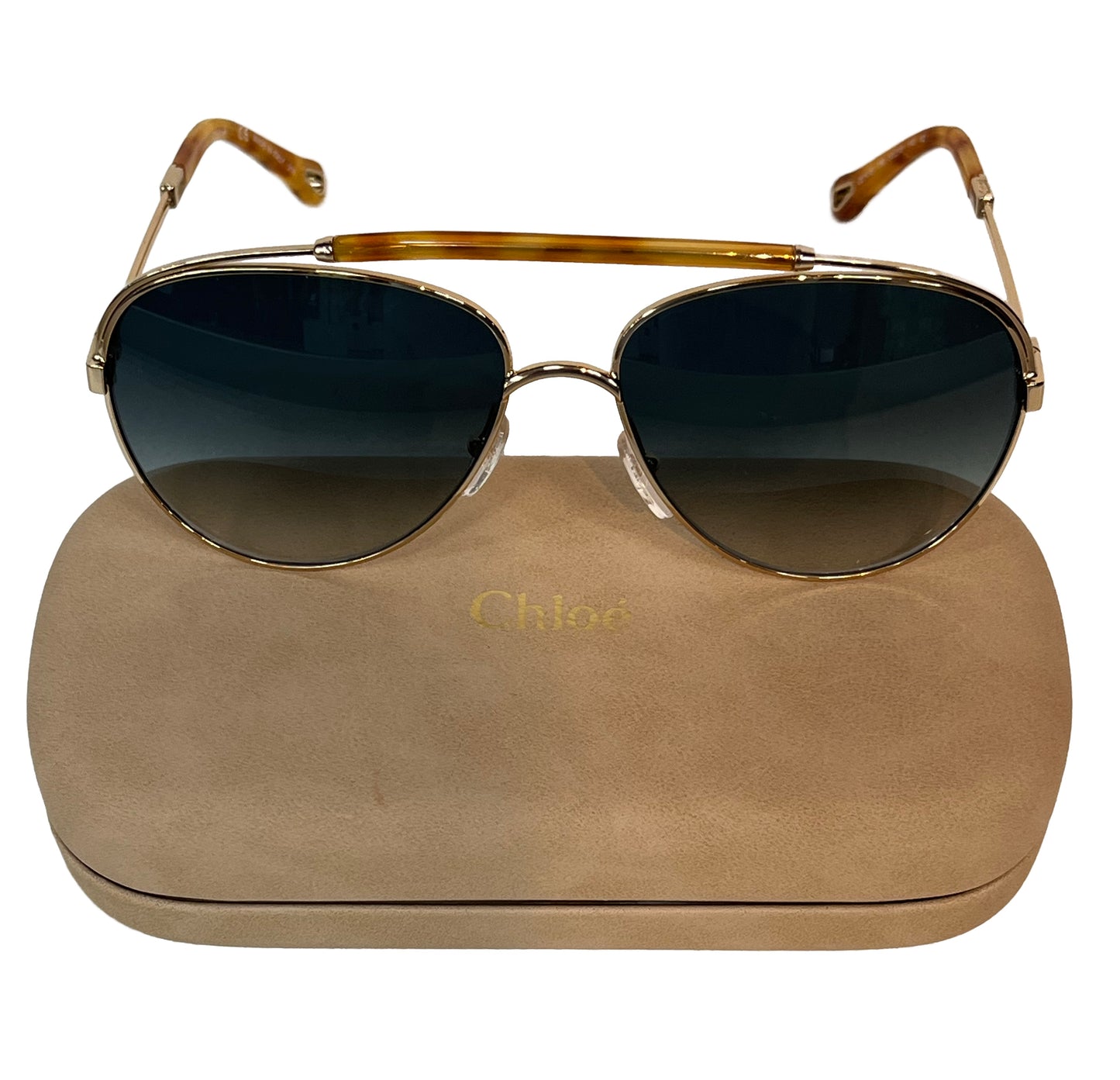 Chloe Aviator Sunglasses Women