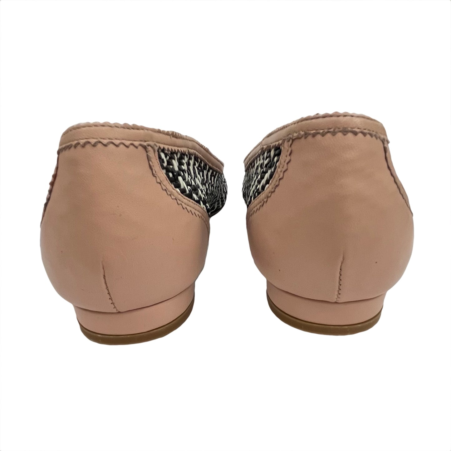 SALVATORE FERRAGAMO Leather Ballet Flats Size 10
