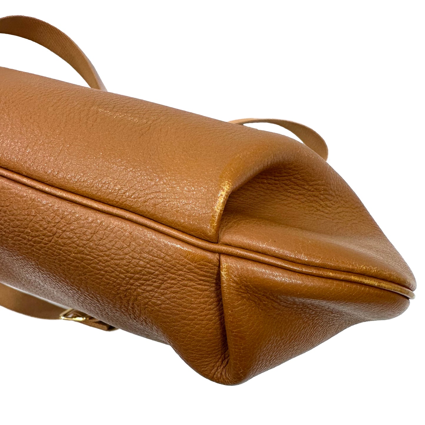 HERMES Vintage Rodeo II Caramel Leather