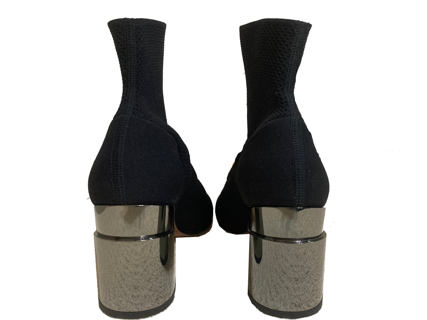 CLERGERIE PARIS "Keane" Sock Bootie Black Size 37