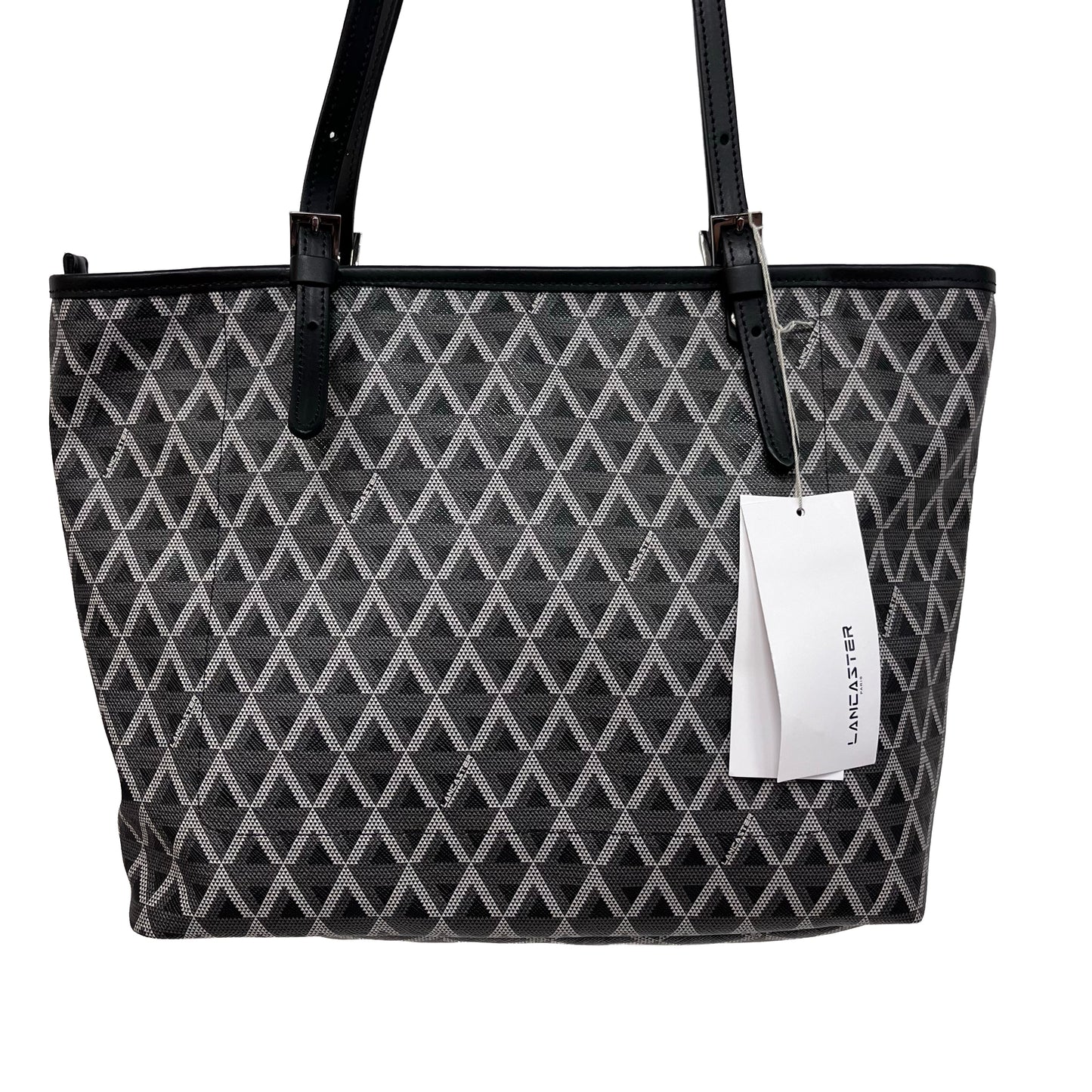 LANCASTER PARIS Black Ikon Tote
