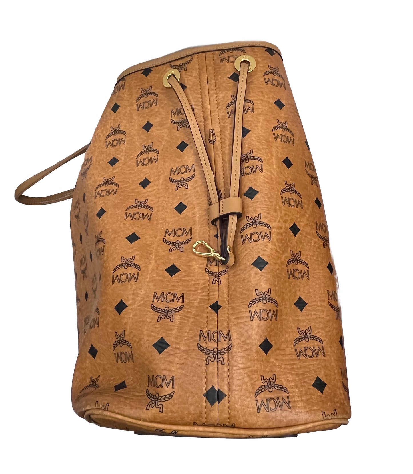 MCM Large Visetos Tote Bag