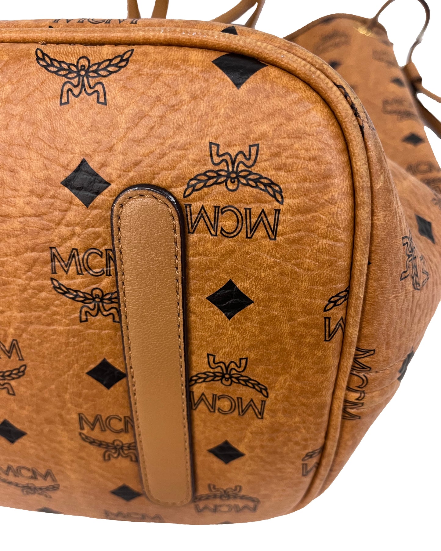 MCM Large Visetos Tote Bag