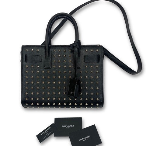 SAINT LAURENT Nano Sac Du Jour Crossbody Bag