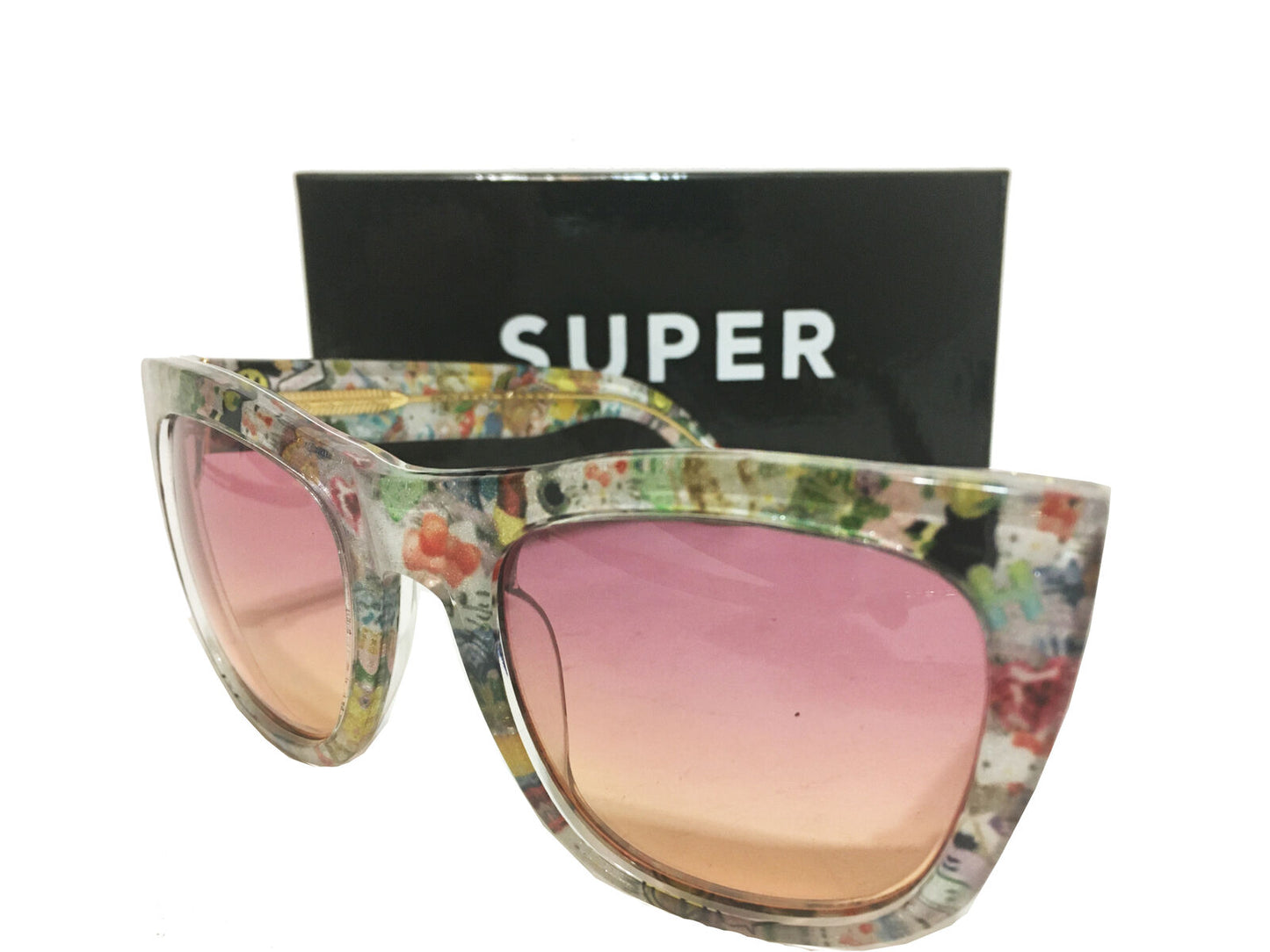 SUPER Brand 'Hello Kitty" Multi-Color Sunglasses