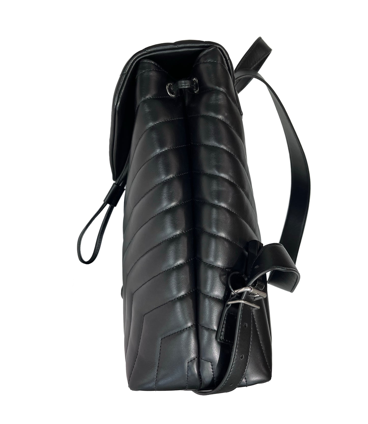YVES SAINT LAURENT Black "LouLou" Backpack