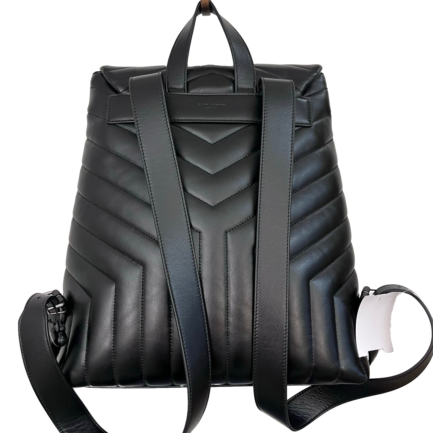 YVES SAINT LAURENT Black "LouLou" Backpack