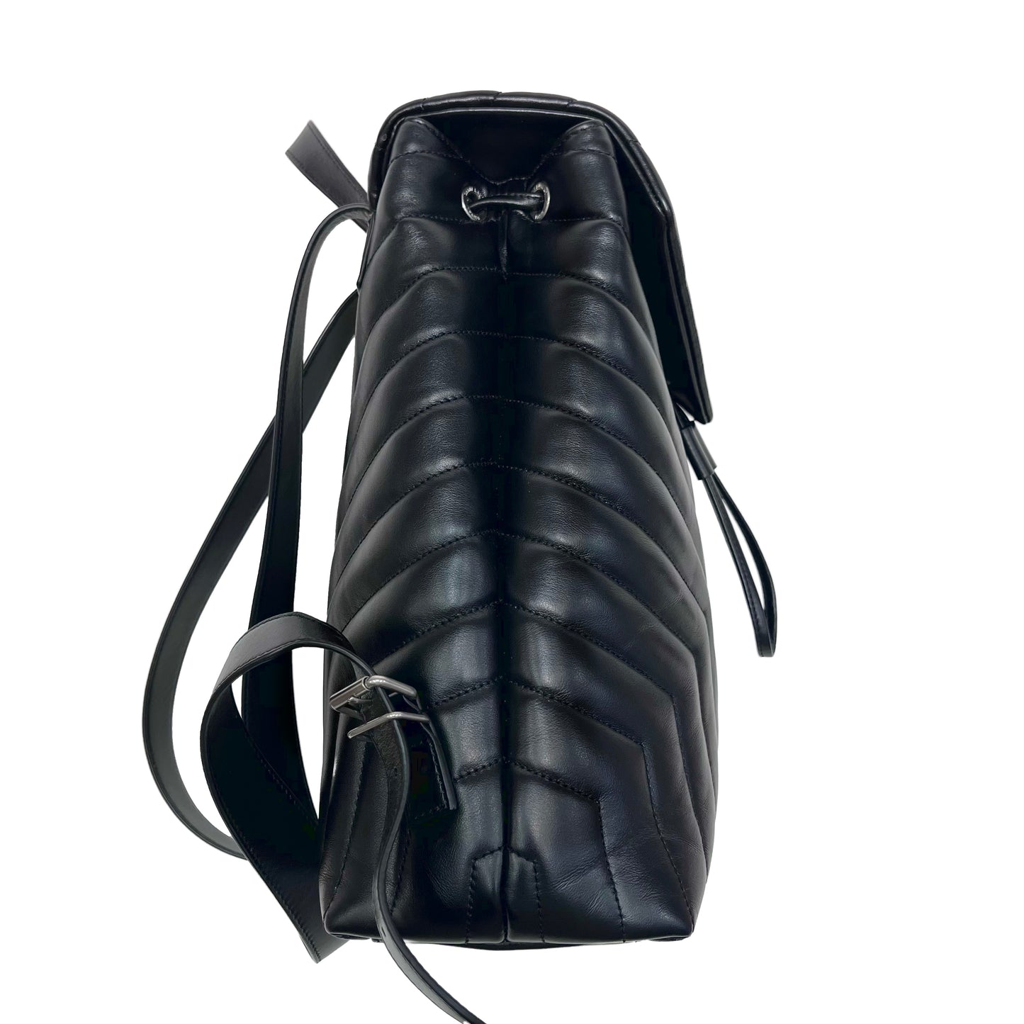 YVES SAINT LAURENT Black "LouLou" Backpack