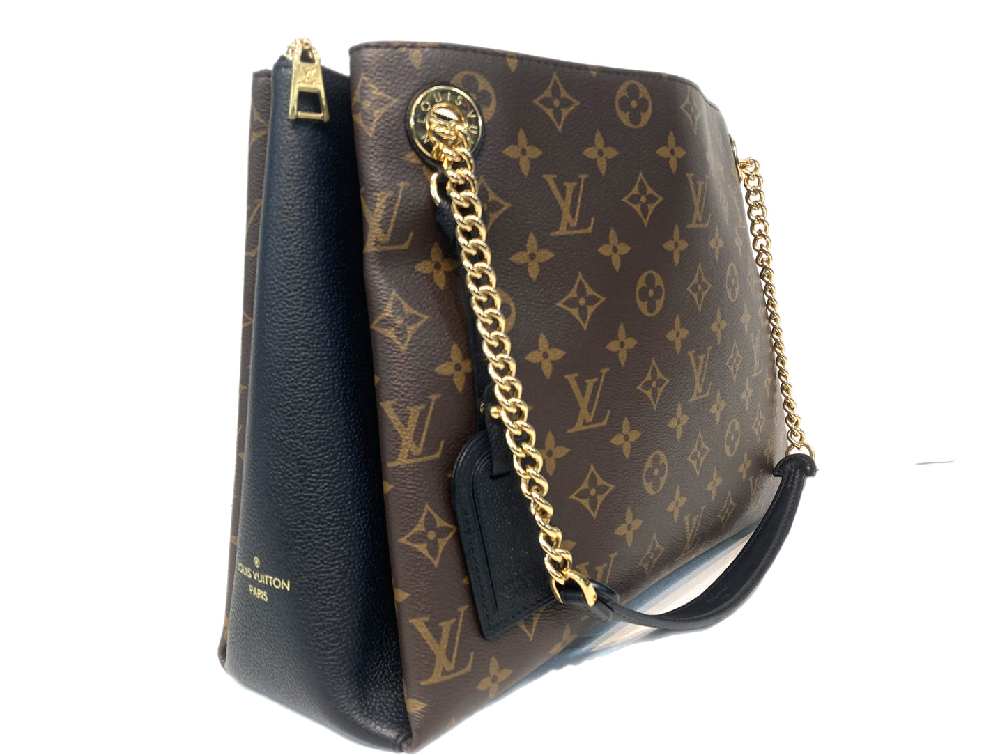 LOUIS VUITTON Canvas Monogram MM Surene Tote Brown
