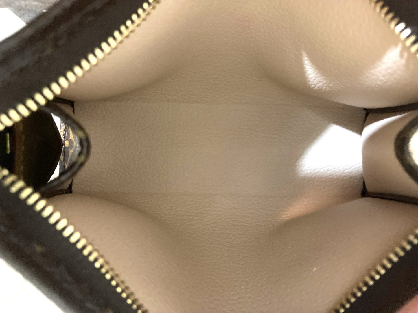 LOUIS VUITTON Monogram Canvas Toiletry Bag Brown