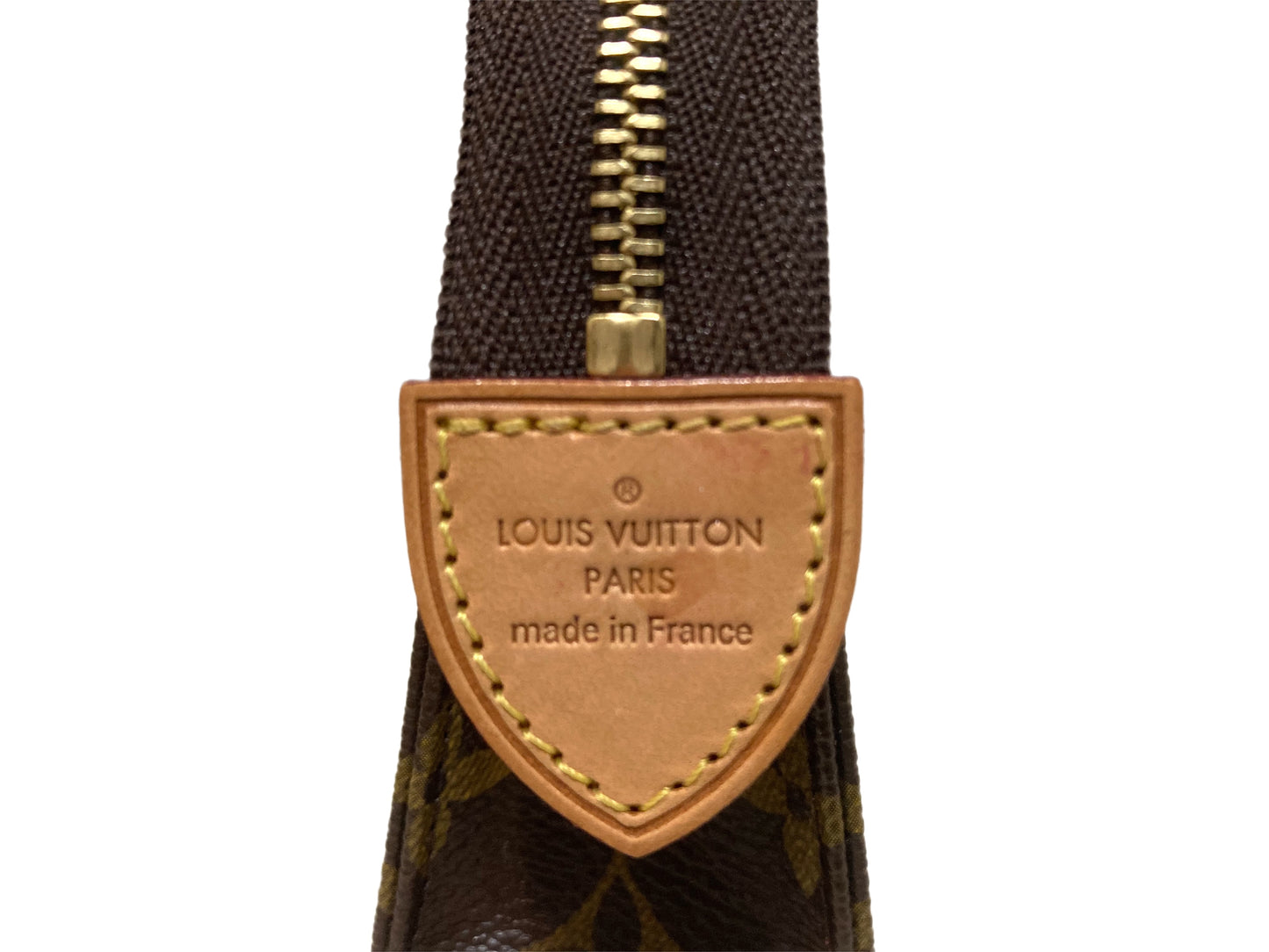 LOUIS VUITTON Monogram Canvas Toiletry Bag Brown