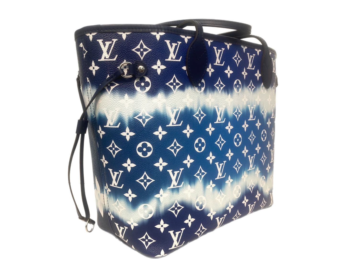 LOUIS VUITTON Neverfull MM Escalate Tote Blue