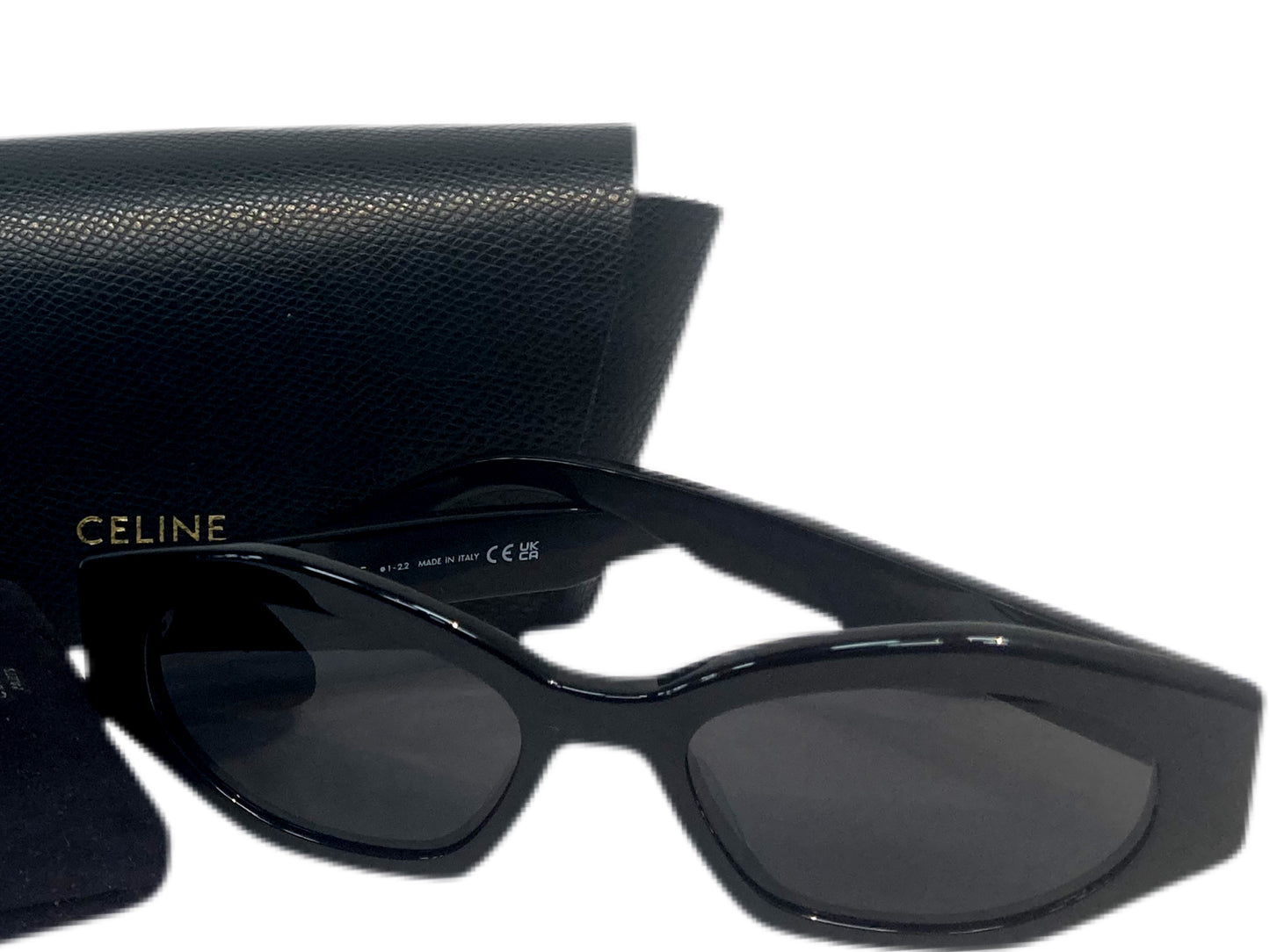 CELINE Cat-eye Women’s Triomphe Sunglasses Black