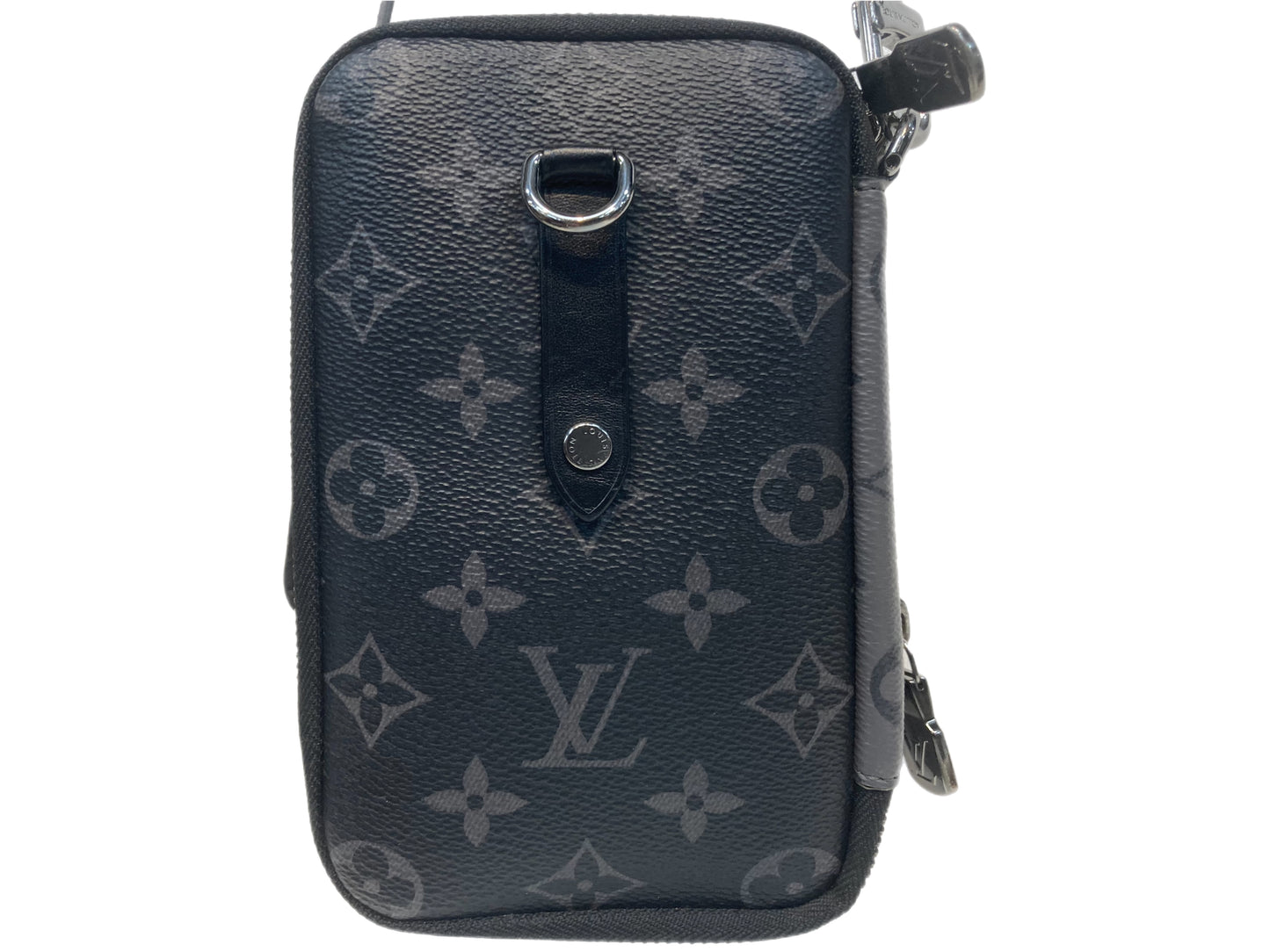 LOUIS VUITTON Monogram Eclipse Crossbody Gray/Black