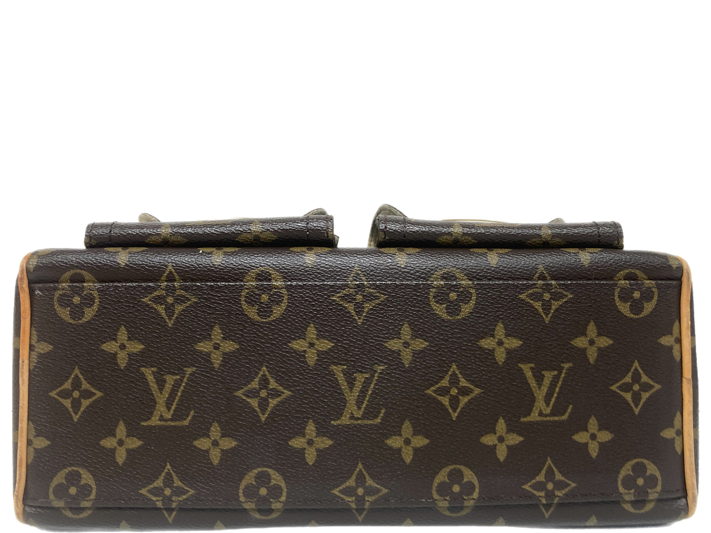 LOUIS VUITTON Monogram Manhattan PM Brown