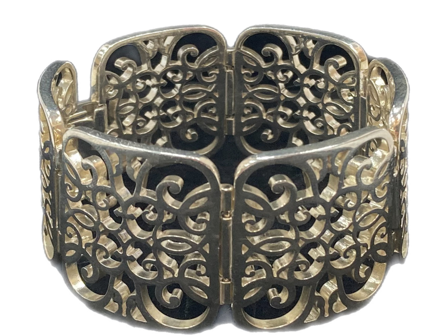 TIFFANY & CO. Sterling Silver Filigree Bangle Bracelet