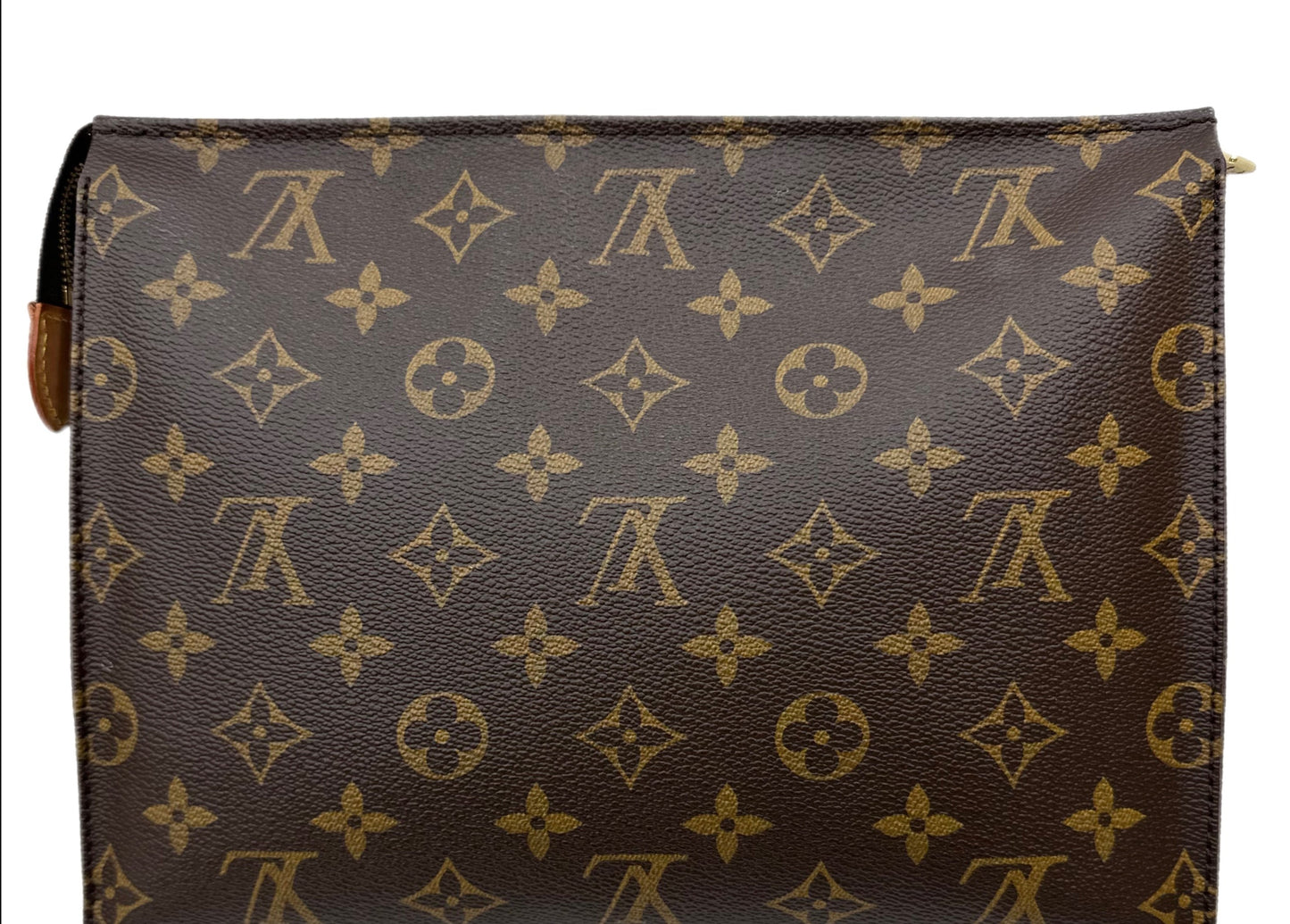 LOUIS VUITTON Monogram 26 Toiletry Bag Brown